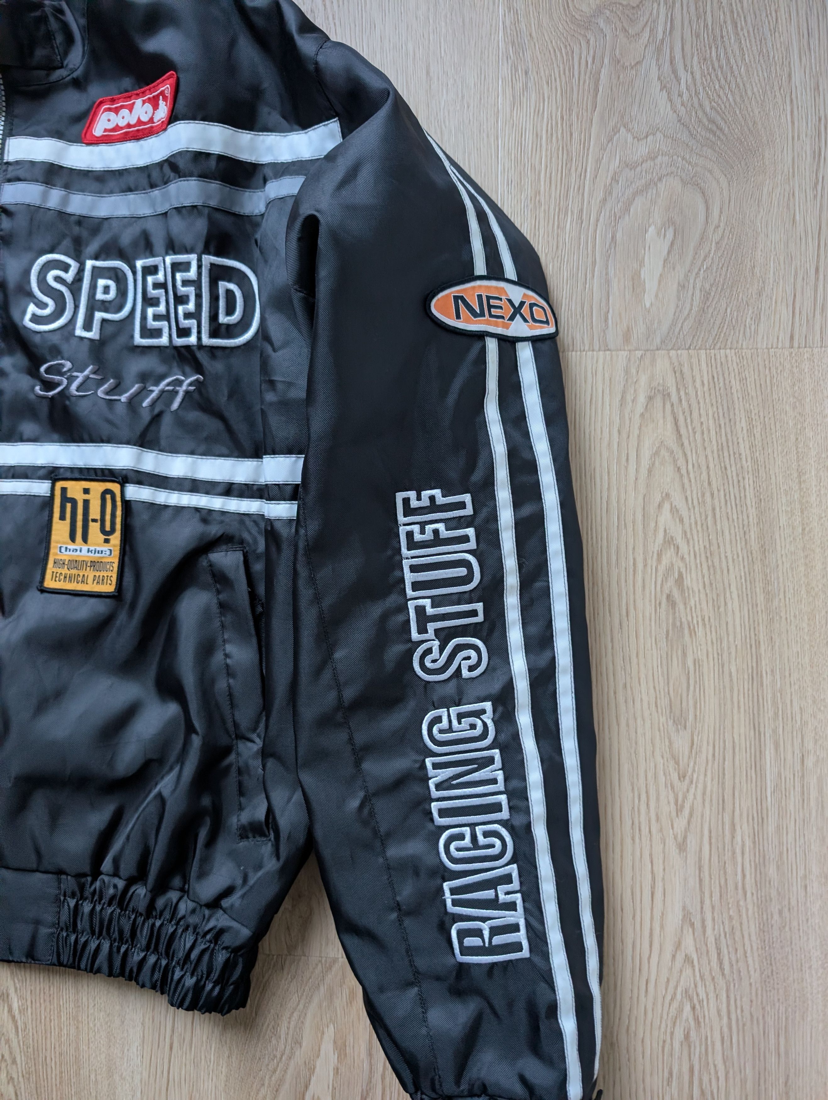 Vintage Vintage POLO High Speed Racing Jacket vs Armor Mens Y2K Size US XL / EU 56 / 4 - 3 Thumbnail