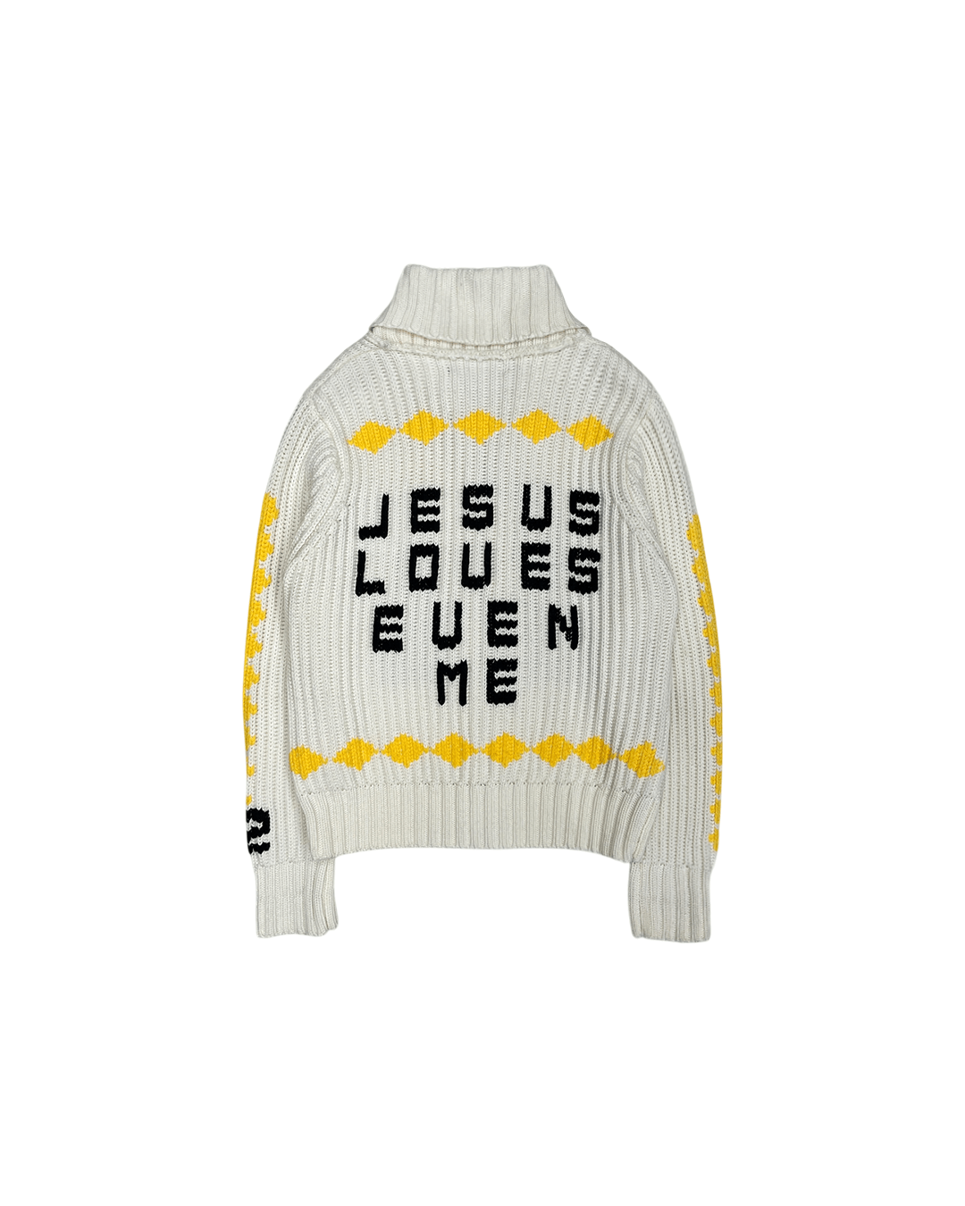 Dsquared2 Dsquared2 AW05 J.L.E.M Cowichan Knit Jacket Size US S / EU 44-46 / 1 - 5 Thumbnail