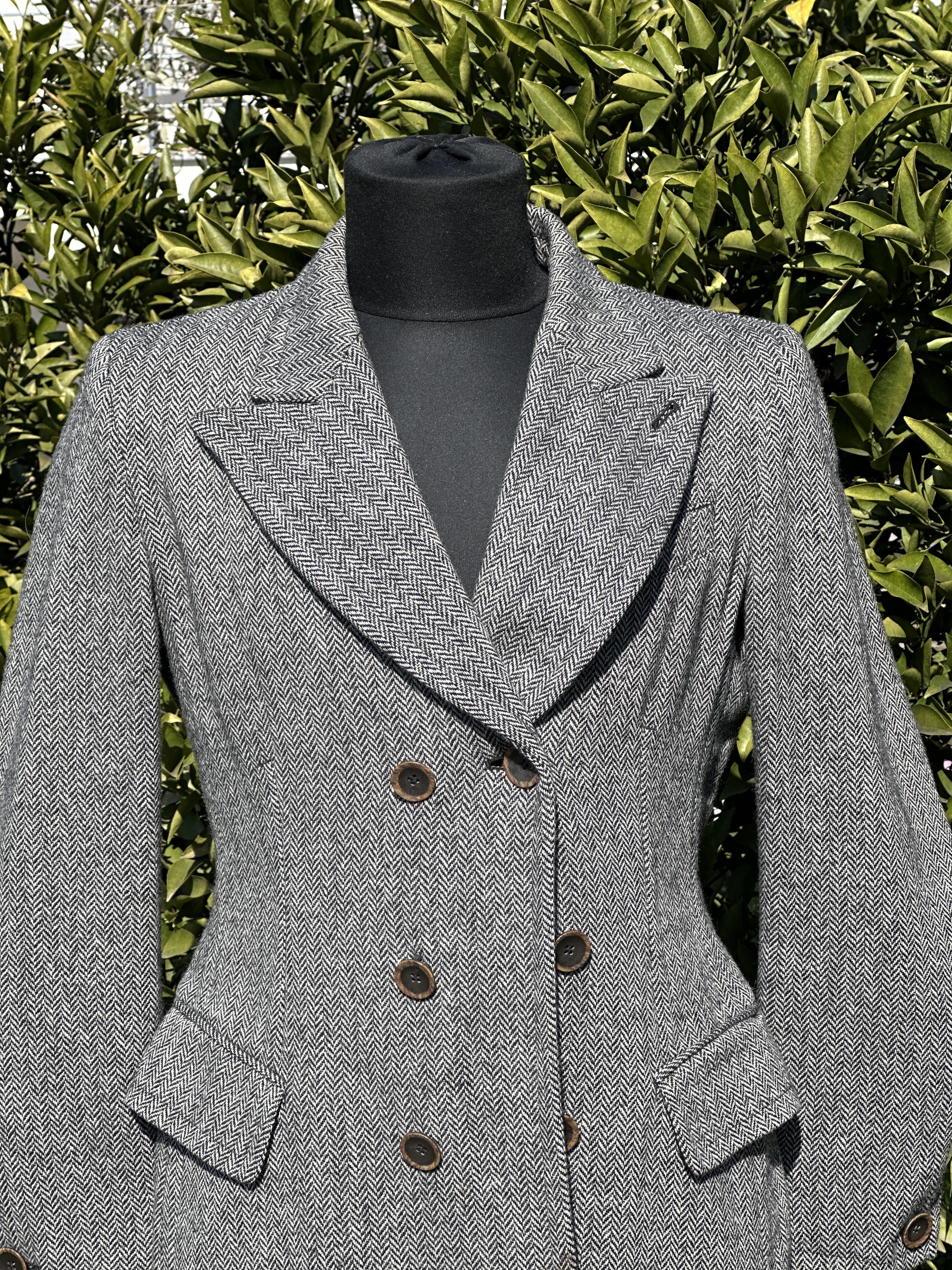Jean Paul Gaultier Jean Paul Gaultier Classique Double Breasted Wool Coat 44IT Size M / US 6-8 / IT 42-44 - 2 Thumbnail