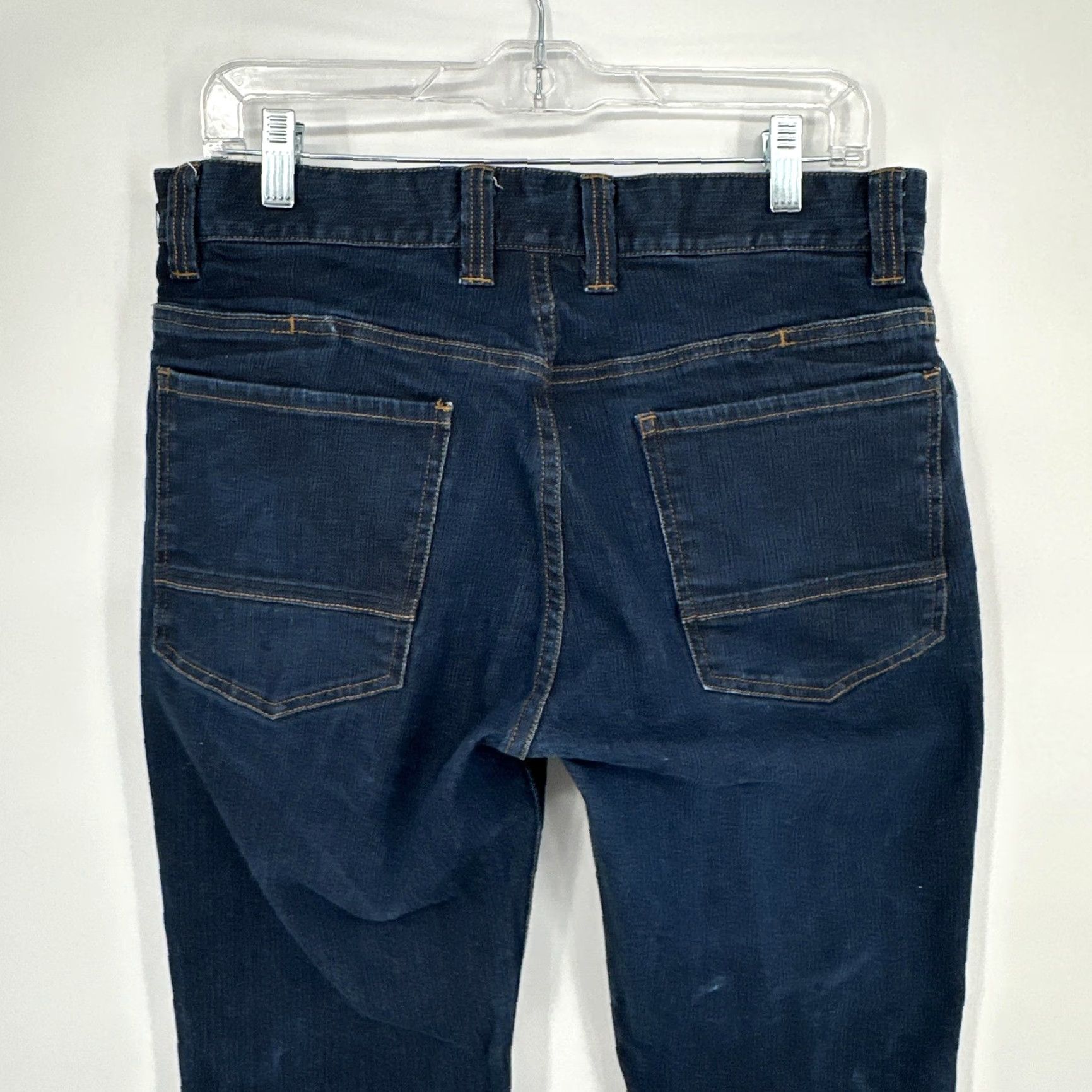 Vintage TAD Jeans Mens 32x34 Blue Intercept Stretch Denim Straight Casual Size US 32 / EU 48 - 5 Thumbnail