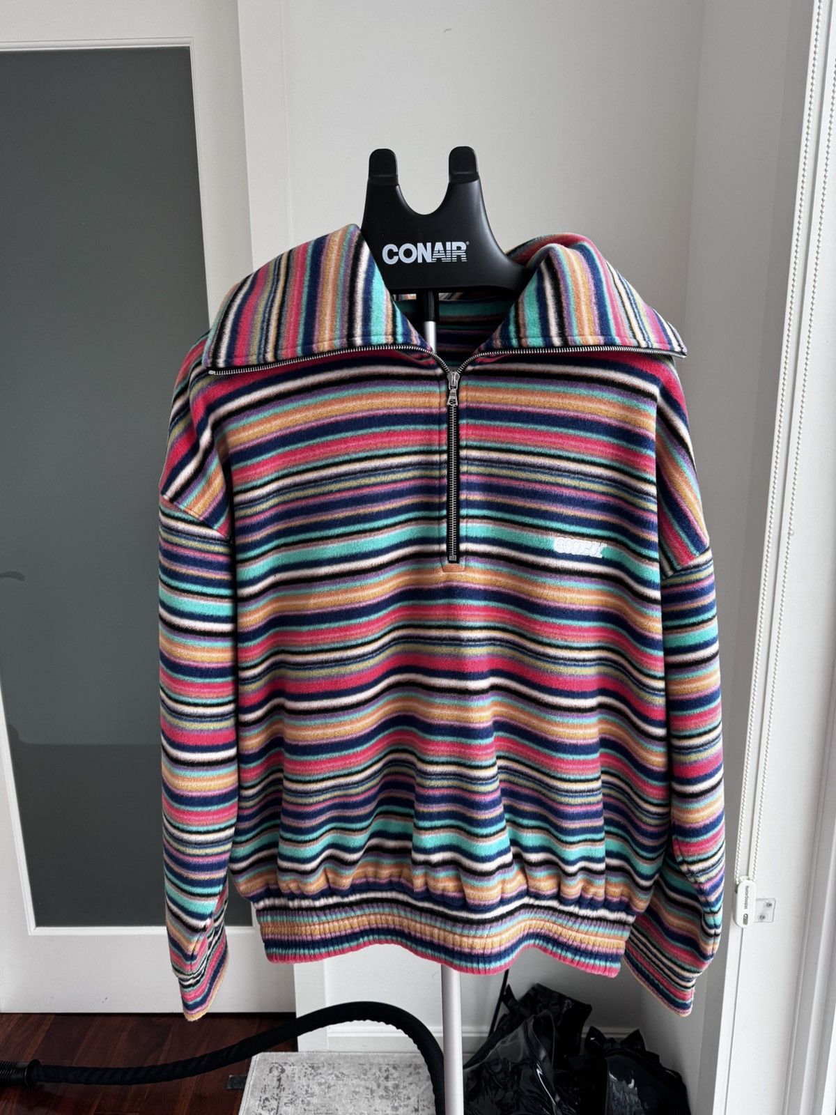 The Unbranded Brand Korean sweater “good boy” zip up Size US M / EU 48-50 / 2 - 1 Thumbnail