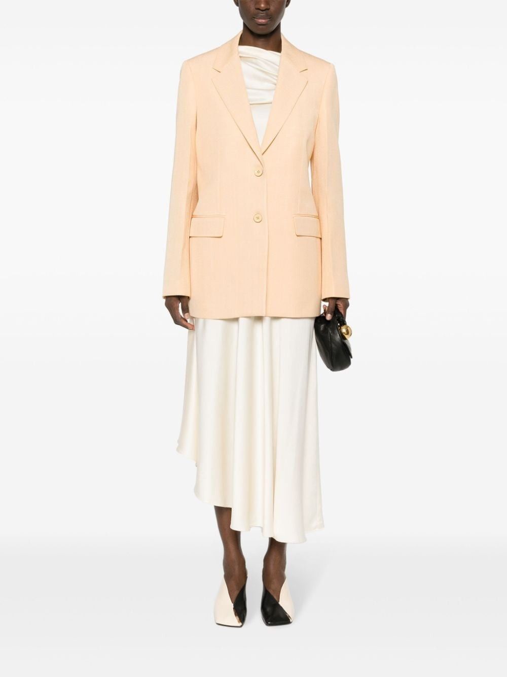 Jil Sander o1y0925 Blazer in Apricot Size XS / US 0-2 / IT 36-38 - 4 Thumbnail