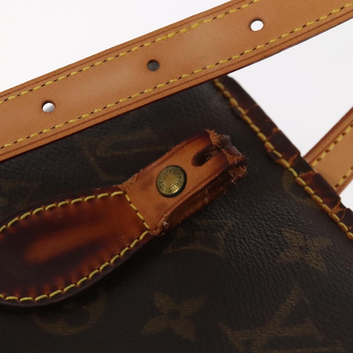 Louis Vuitton LOUIS VUITTON Monogram Bucket PM Shoulder Bag M42238 Size ONE SIZE - 10 Thumbnail
