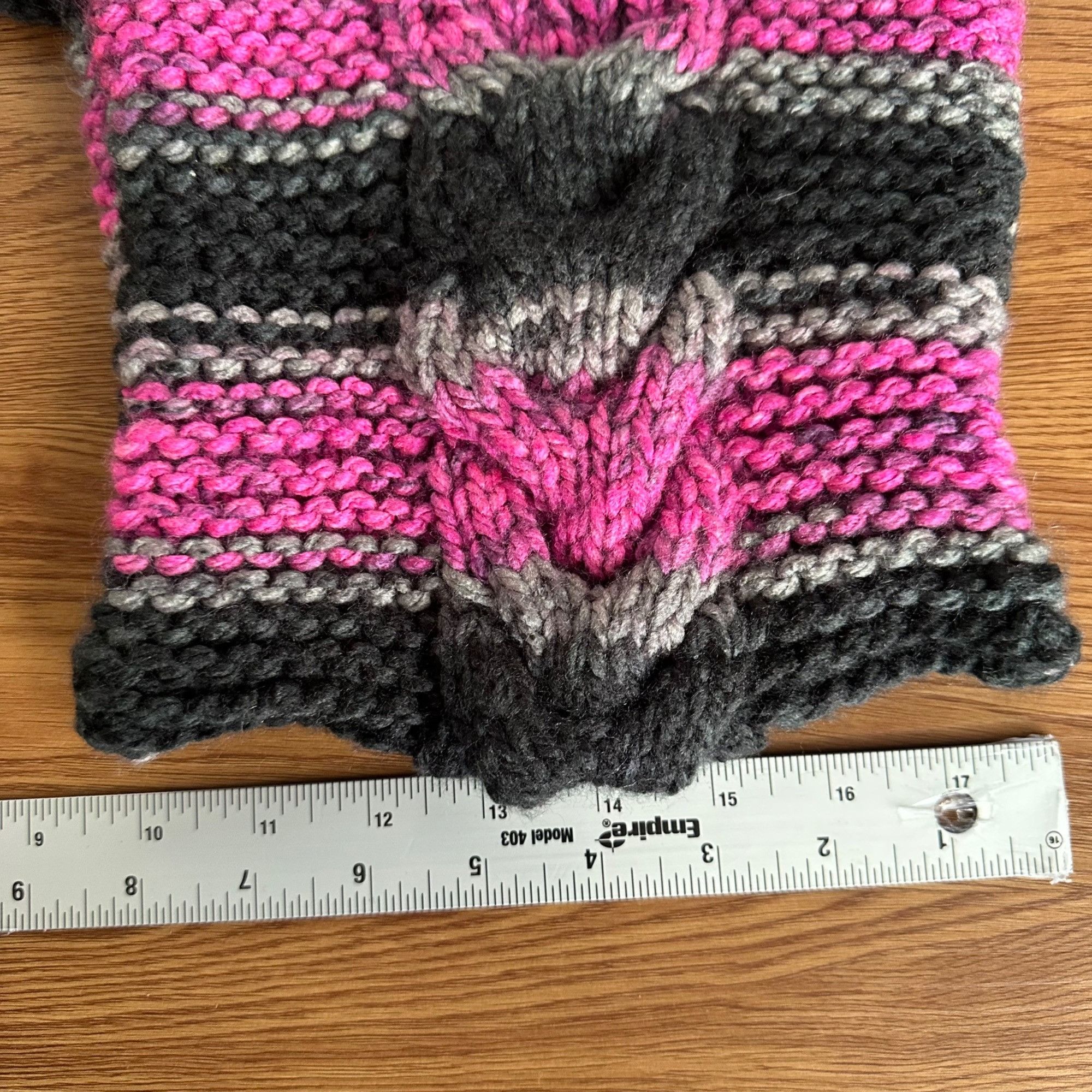 Other ⭐Womens Handmade Pink Cat Ear Beanie Hat Soft Knit Purple Wi Size ONE SIZE - 7 Thumbnail