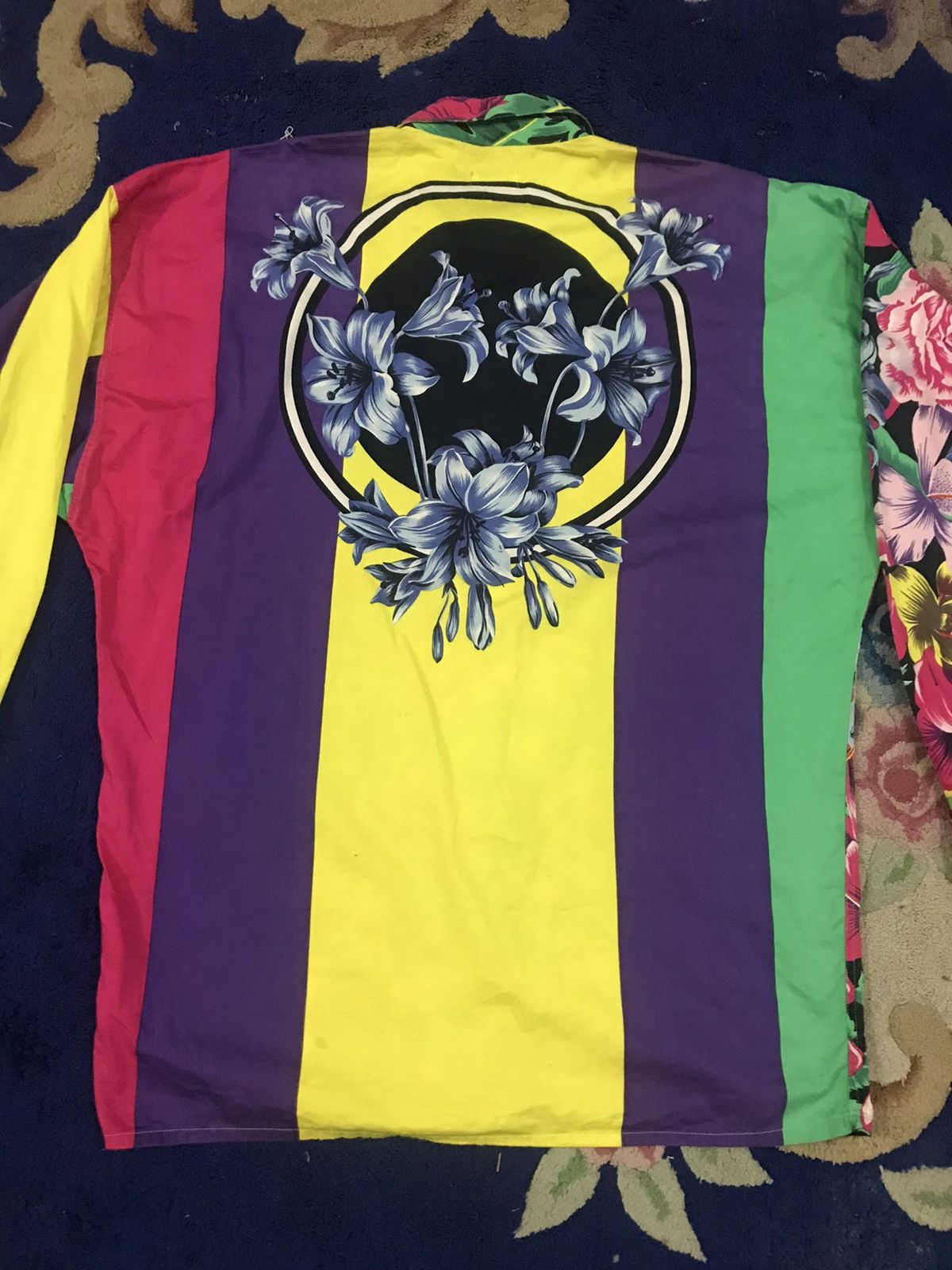 Versus Versace Versus Gianni Versace Floral Print Size US S / EU 44-46 / 1 - 8 Thumbnail