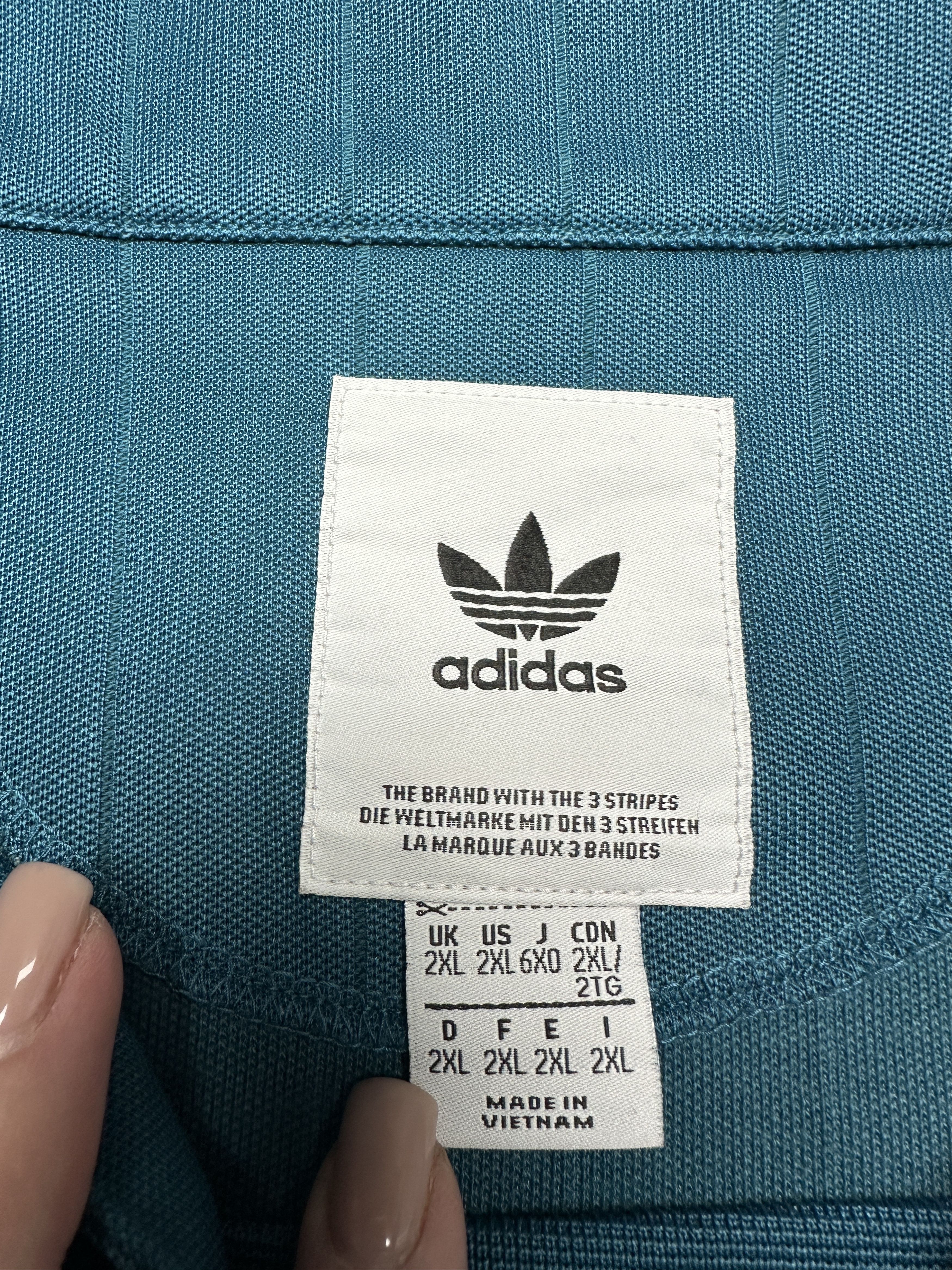 Adidas Adidas Mens Anorak Track Top Jacket Size US XXL / EU 58 / 5 - 4 Thumbnail