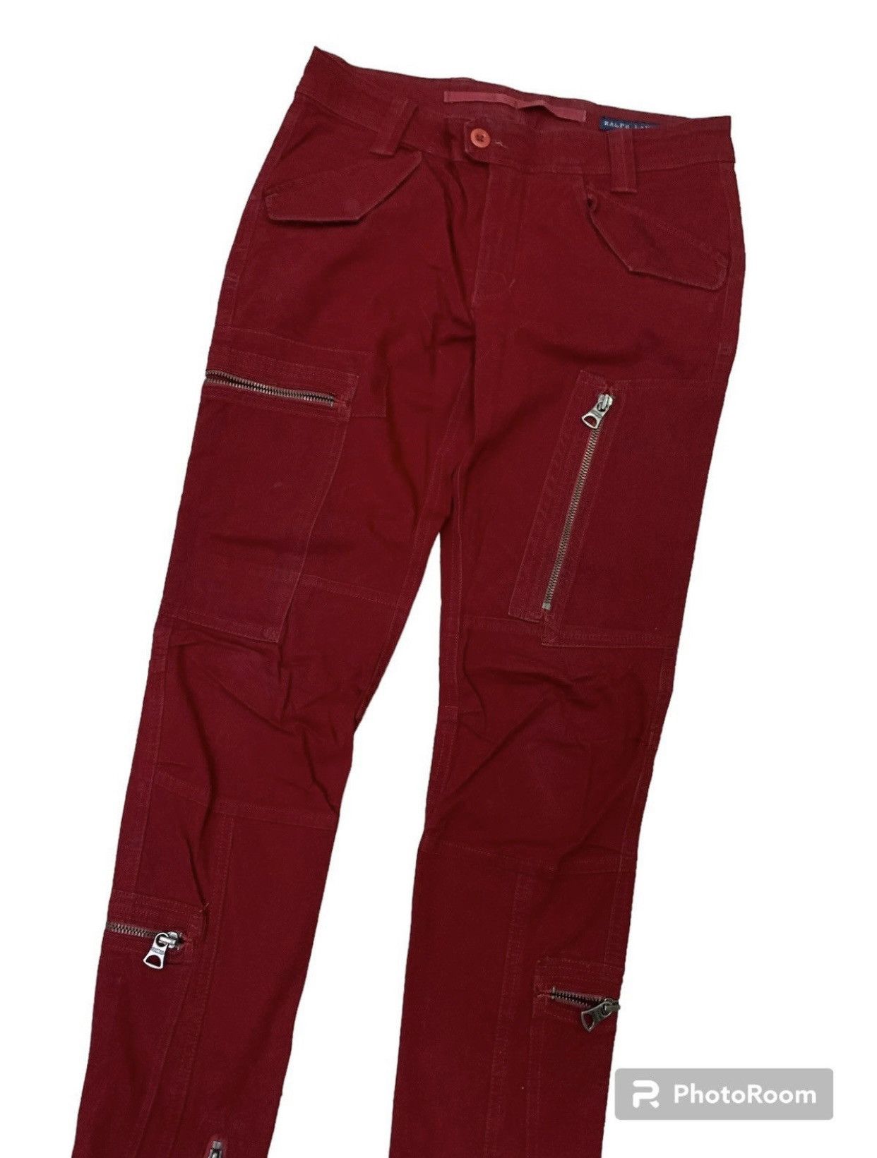 Polo Ralph Lauren 💥Ralph Lauren Seditionaries Zip Pant Size 30" / US 8 / IT 44 - 2 Thumbnail