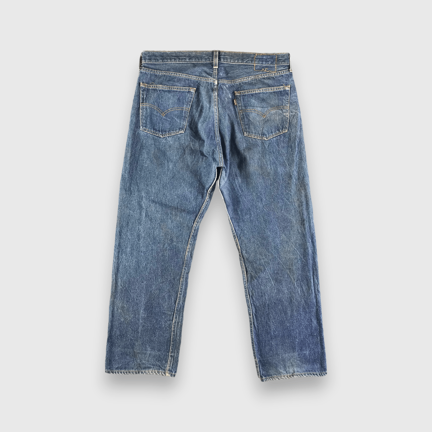 Levi's Vintage 90s Blue Wash Levis 501 Jeans-J3632 Size US 36 / EU 52 - 2 Thumbnail