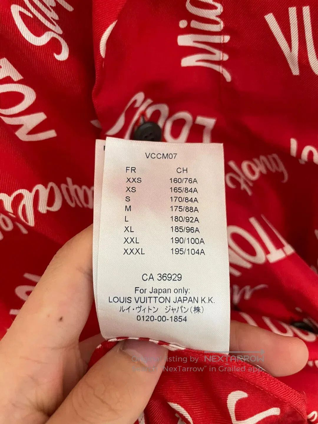 Louis Vuitton Louis Vuitton Red Hawaiian Short Sleeve Shirt. Size US M / EU 48-50 / 2 - 4 Thumbnail