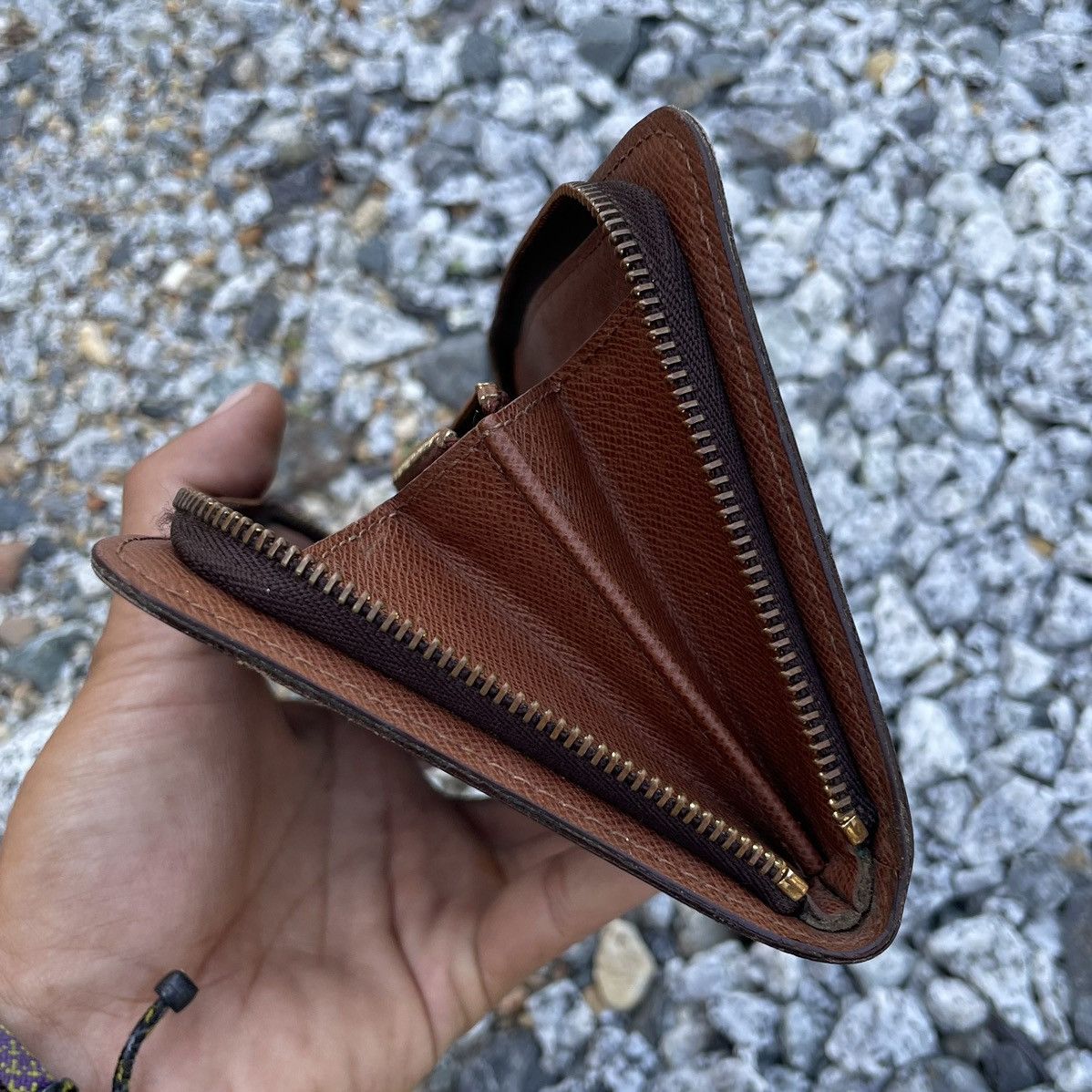 Louis Vuitton × Vintage Louis Vuitton Porte Monnaie Zip Long Wallet Size ONE SIZE - 7 Thumbnail