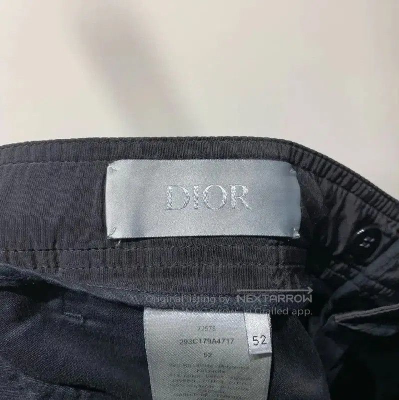 Dior Dior Black Nylon Casual Pants for Men . Size US 44 / EU 60 - 5 Thumbnail