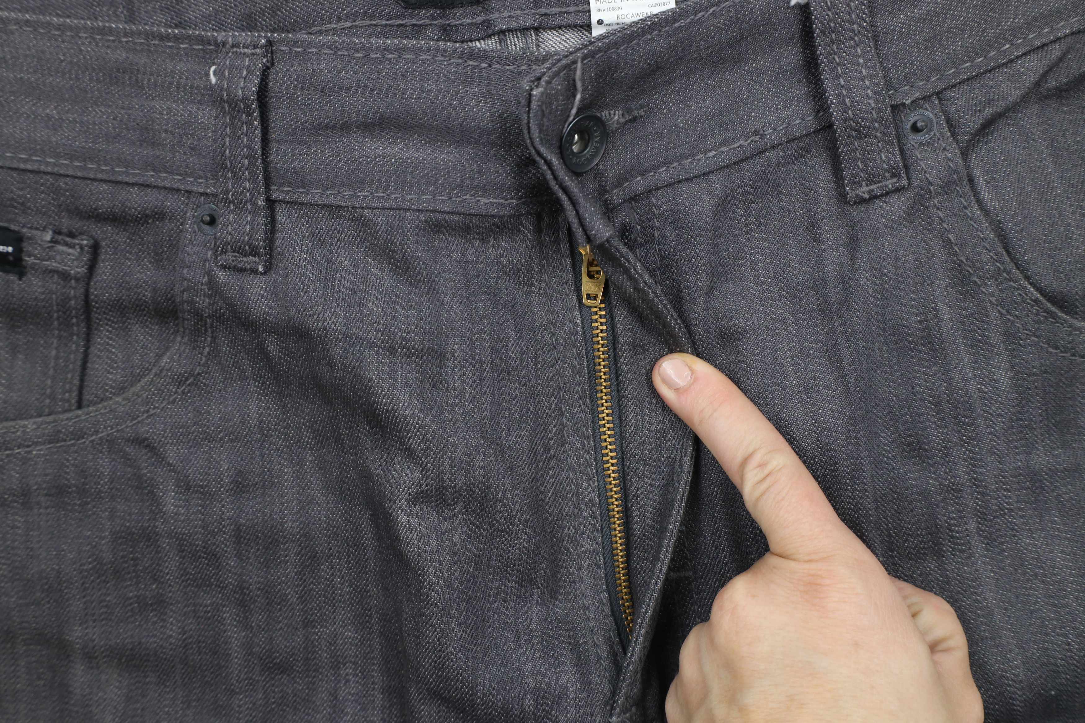 Rocawear × Vintage Vintage Rocawear Fit Wide Leg Denim Jeans Gray Cotton Size US 42 / EU 58 - 6 Thumbnail