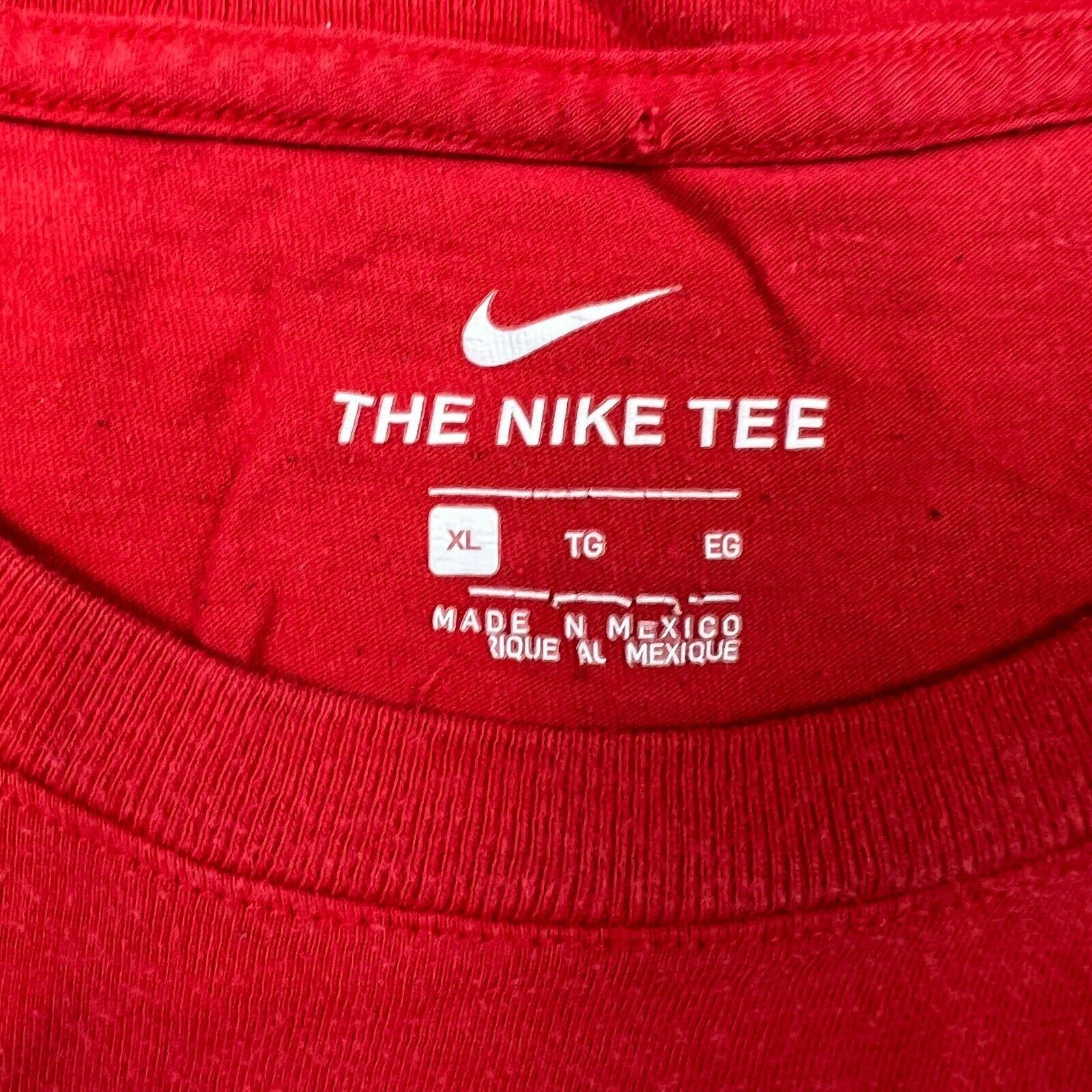 Nike × Vintage Nike Air T Shirt Sportswear Swoosh Spellout Short Sleeve Tee Size US XL / EU 56 / 4 - 4 Thumbnail
