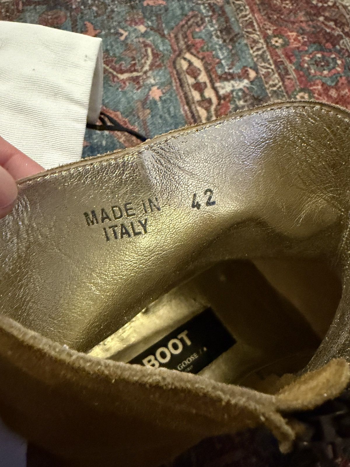 Golden Goose Golden Goose Suede Boots Size 42 Size US 9 / EU 42 - 10 Thumbnail