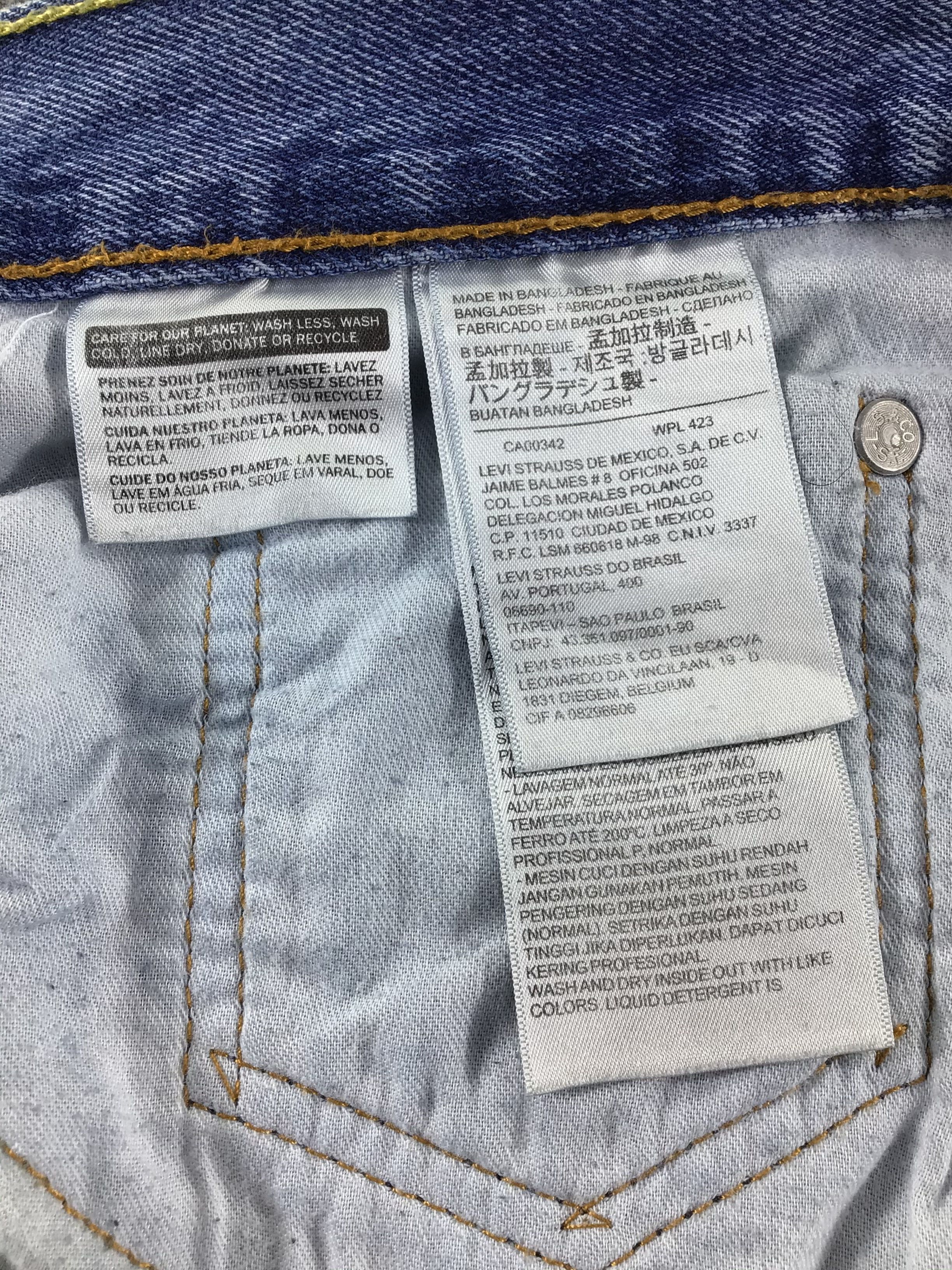 Levi's Blue Wash Levis 560 Jeans-J460 Size US 41 - 9 Thumbnail