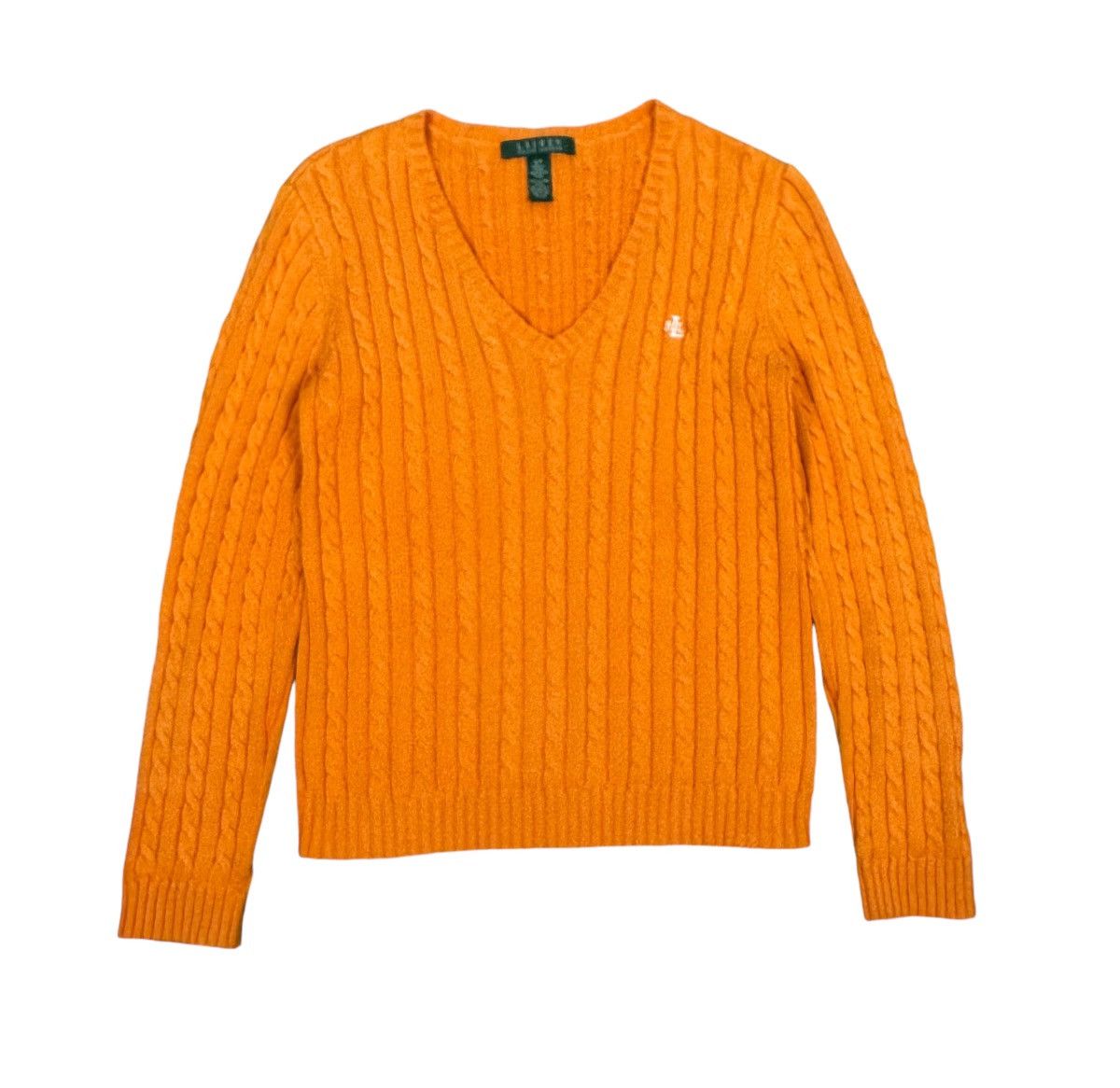 Lauren Ralph Lauren Lauren Ralph Lauren Cable Knit Sweater Cotton V-Neck size S Size S / US 4 / IT 40 - 9 Thumbnail