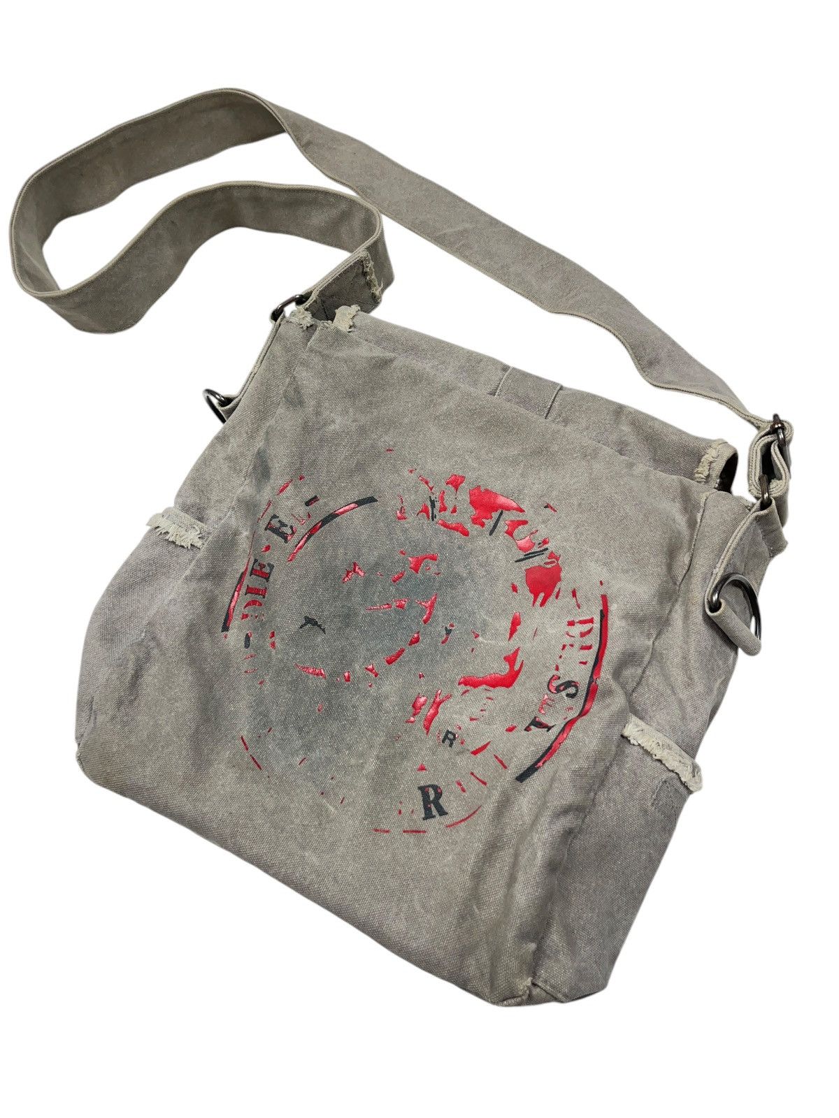 DIESEL Vigtage バック Diesel Archive Denim Shoulder Bag Y2K Punk Grunge Vintage