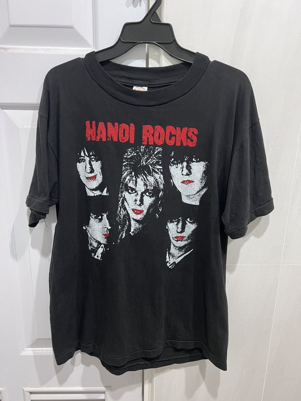 Band Tees Vintage 90s Hanoi Rocks Promo Tee L Glam metal Size US L / EU 52-54 / 3 - 1 Thumbnail