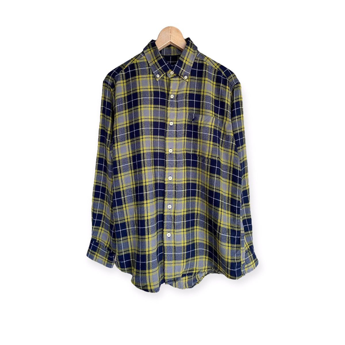 Kangol Vintage Kangol Plaid Tartan Flannel Shirt Size US M / EU 48-50 / 2 - 1 Thumbnail
