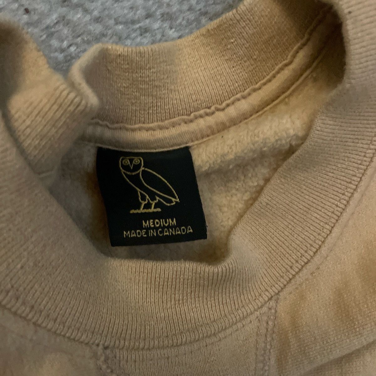 October's Very Own Ovo yellow/beige sweatshirt Size US M / EU 48-50 / 2 - 3 Thumbnail