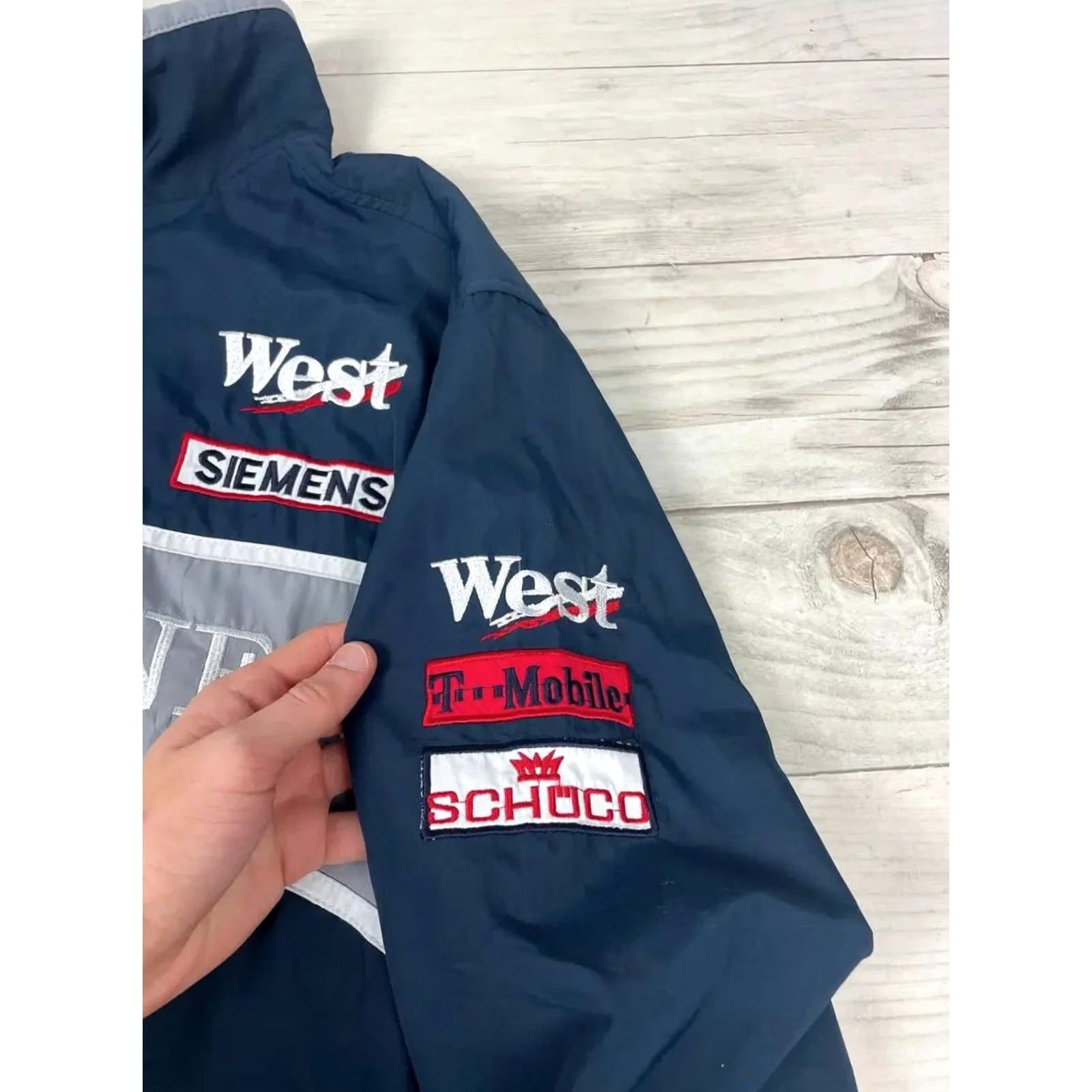 Mercedes-Benz VINTAGE Mercedes-Benz Jacket Nike? Size US XXL / EU 58 / 5 - 5 Thumbnail