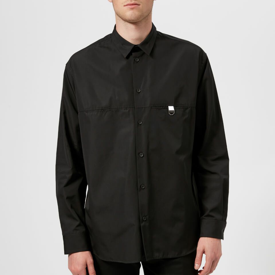 image of Oamc Black Ring Shirt, Men's (Size Small)