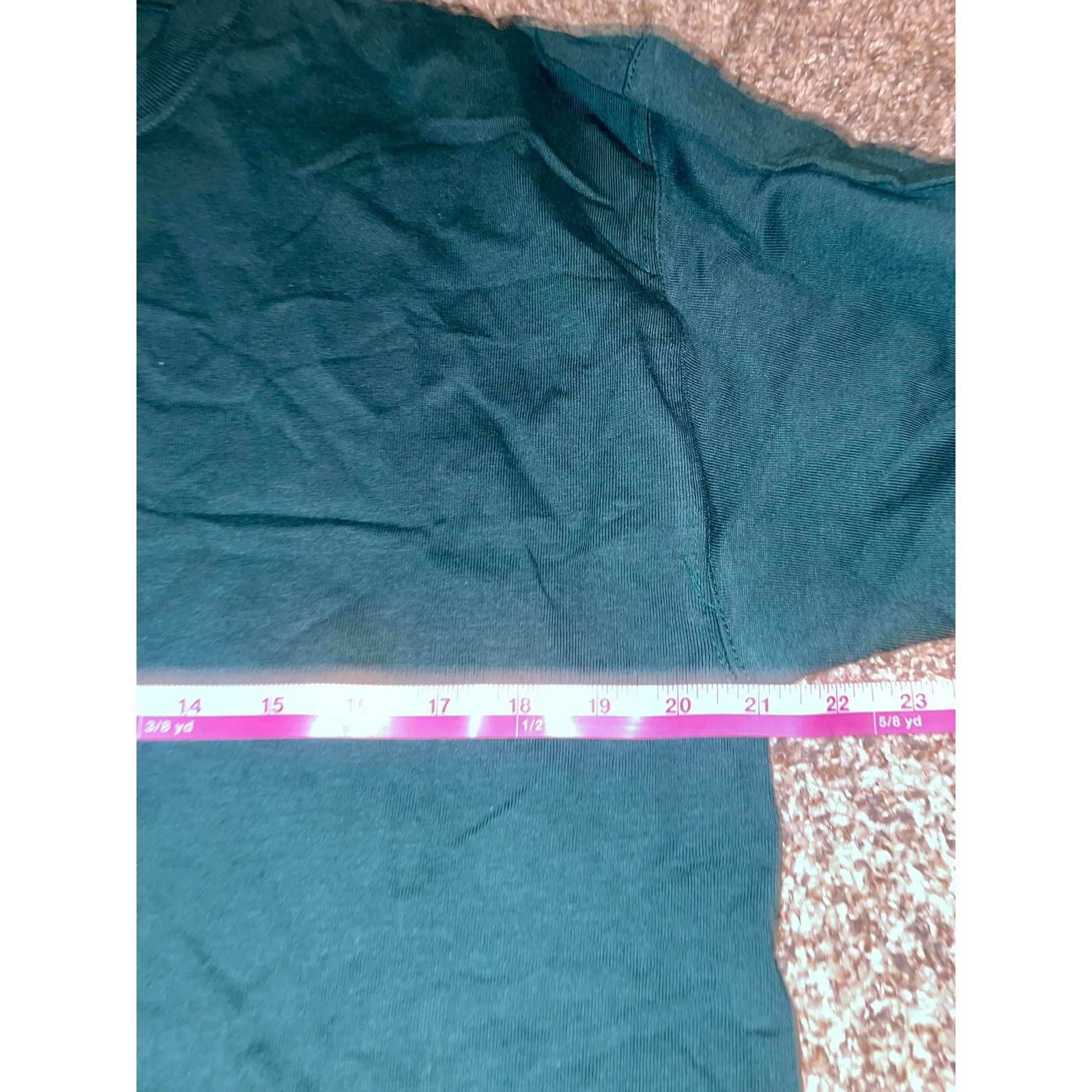 Vintage Vintage Green Blank Long Sleeve Shirt Tee VTG 90s USA Large Size US L / EU 52-54 / 3 - 9 Thumbnail