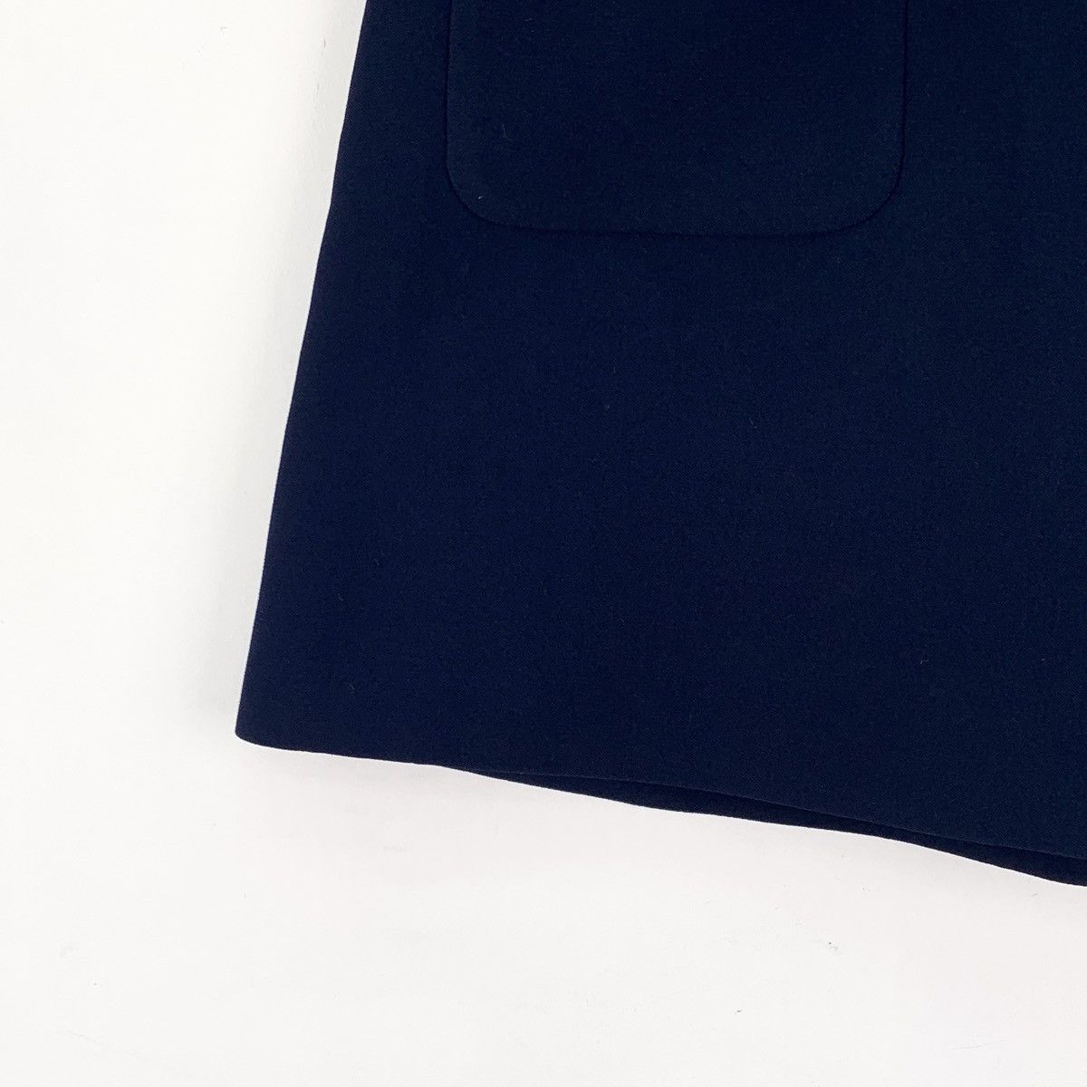 Miu Miu Miu Miu Navy Bow Cotton Casual Mini Skirt K26WX Size 26" / US 2 / IT 38 - 4 Thumbnail