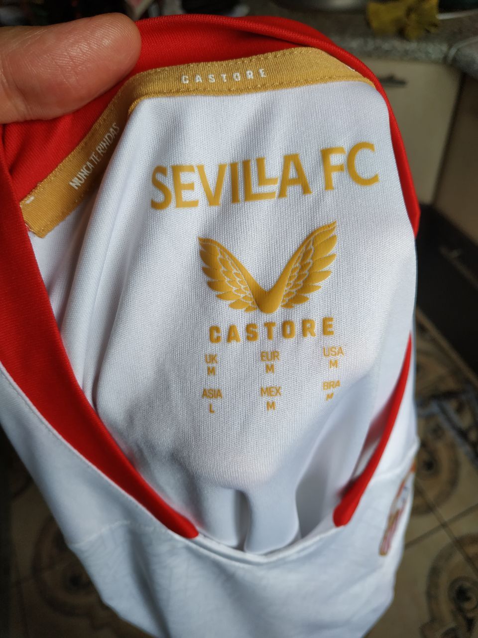 Castore Castore x Sevilla FC 2023/24 Home Jersey Blokeecore Size US M / EU 48-50 / 2 - 5 Thumbnail