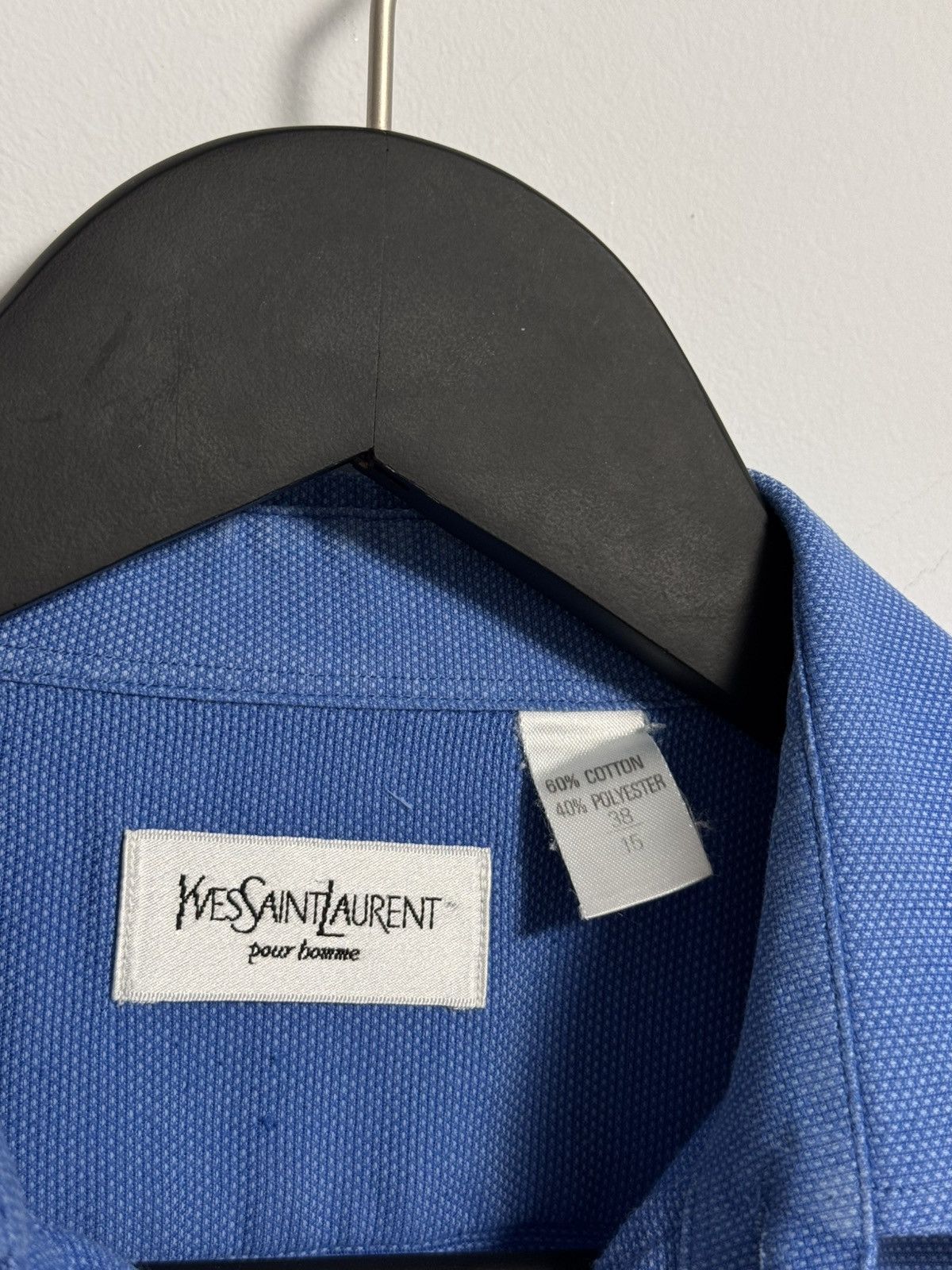 Yves Saint Laurent Yves Saint Laurent Button Up T-Shirt Luxury Size US M / EU 48-50 / 2 - 8 Thumbnail