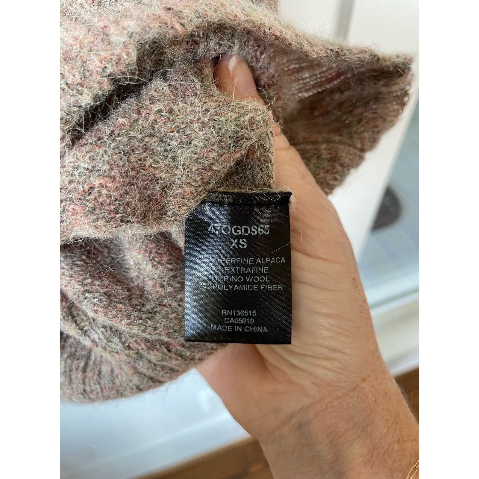 REVOLVE Revolve One Grey Day Bundle(2)Merino Wool Alpaca Sweaters,XS Size XS / US 0-2 / IT 36-38 - 13 Thumbnail