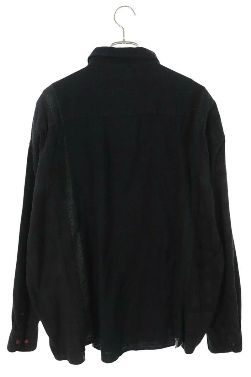 Yohji Yamamoto Needles ×Yohji Yamamoto check long sleeve shirt Size US XXL / EU 58 / 5 - 2 Thumbnail