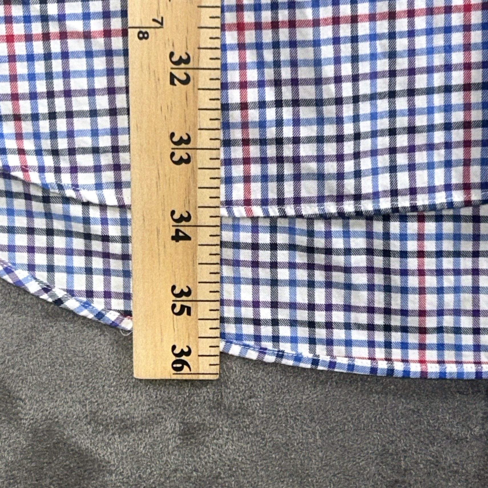 Polo Ralph Lauren Polo Ralph Lauren Button-Down Shirt Men 2XLT Blue Pony Check Long Sleeve Size US XXL / EU 58 / 5 - 5 Thumbnail