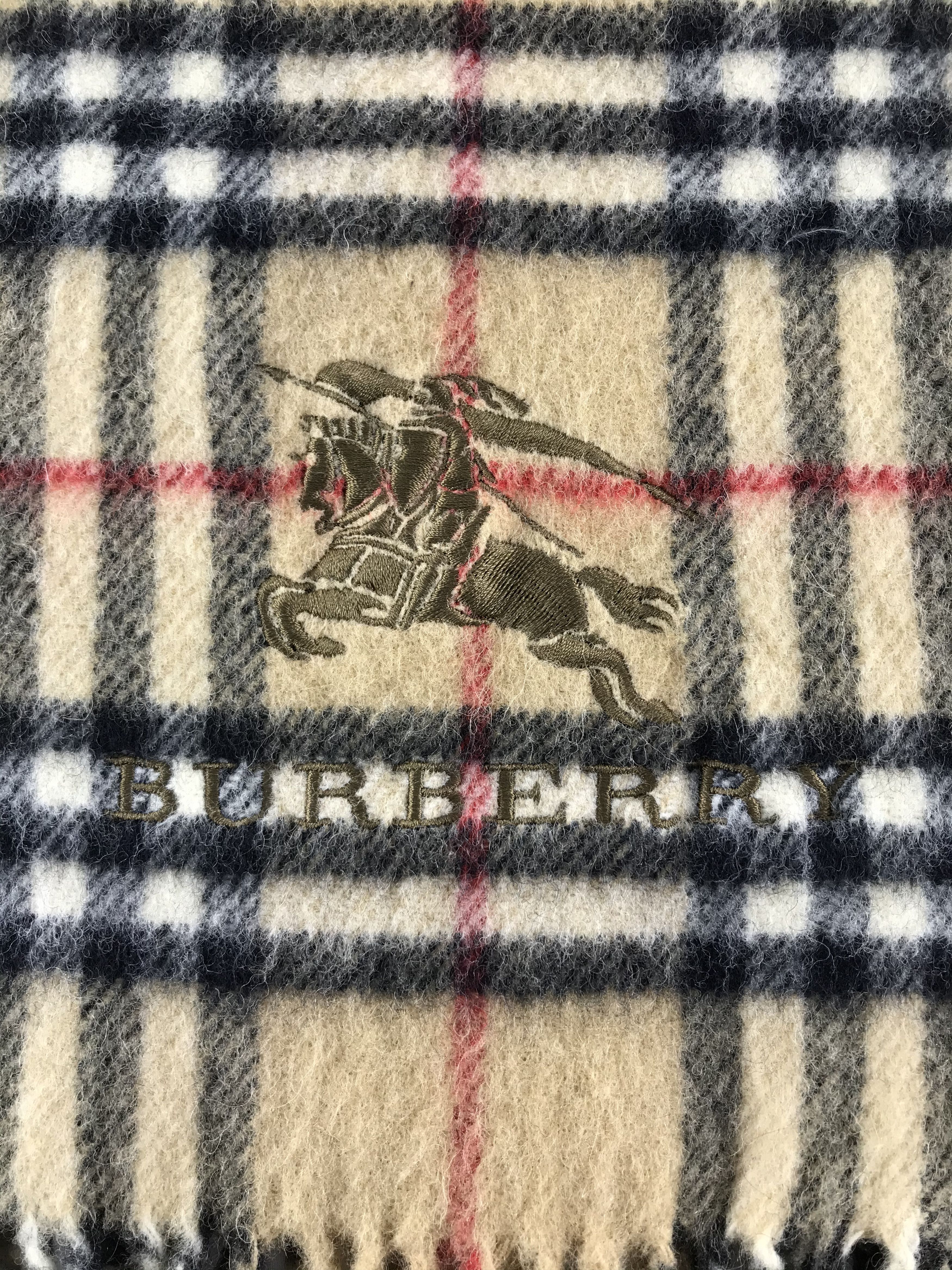 Burberry Vintage Burberry Scarf/Muffler/Neckwear MF1613 Size ONE SIZE - 3 Thumbnail