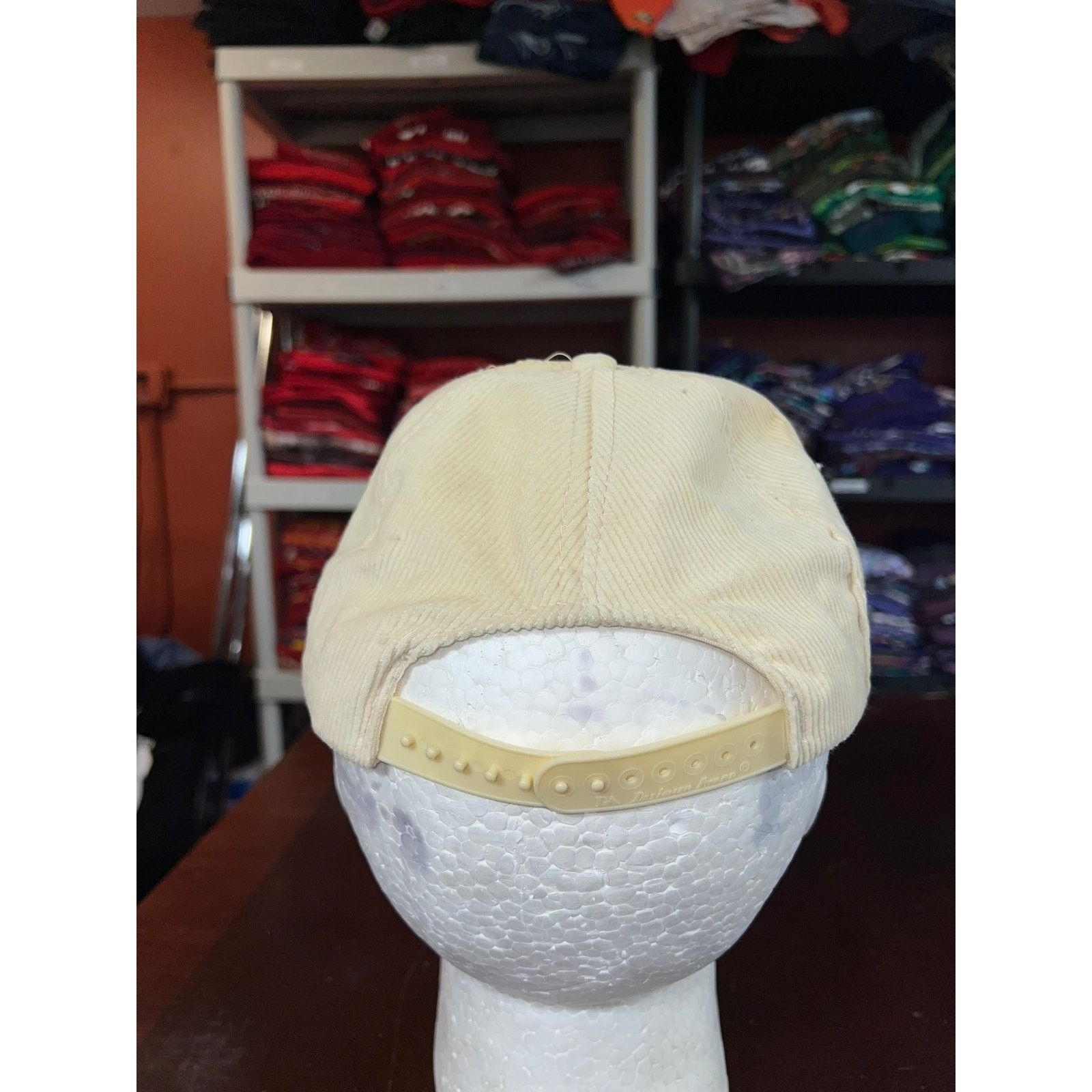 Vintage Vintage Huntsman Snapback Corduroy Cord Hat White 80s VTG OS Size ONE SIZE - 5 Thumbnail