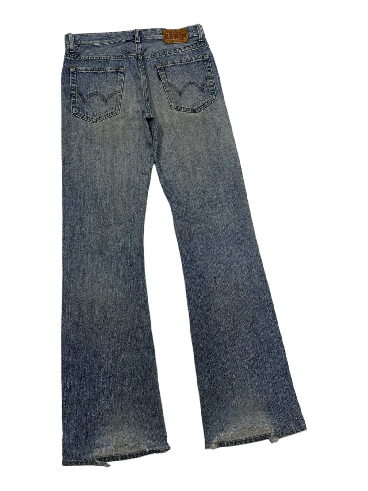 Edwin EDWIN REBEL BOOTCUT DISTRESSED FLARE DENIM JEANS Size US 29 - 5 Thumbnail
