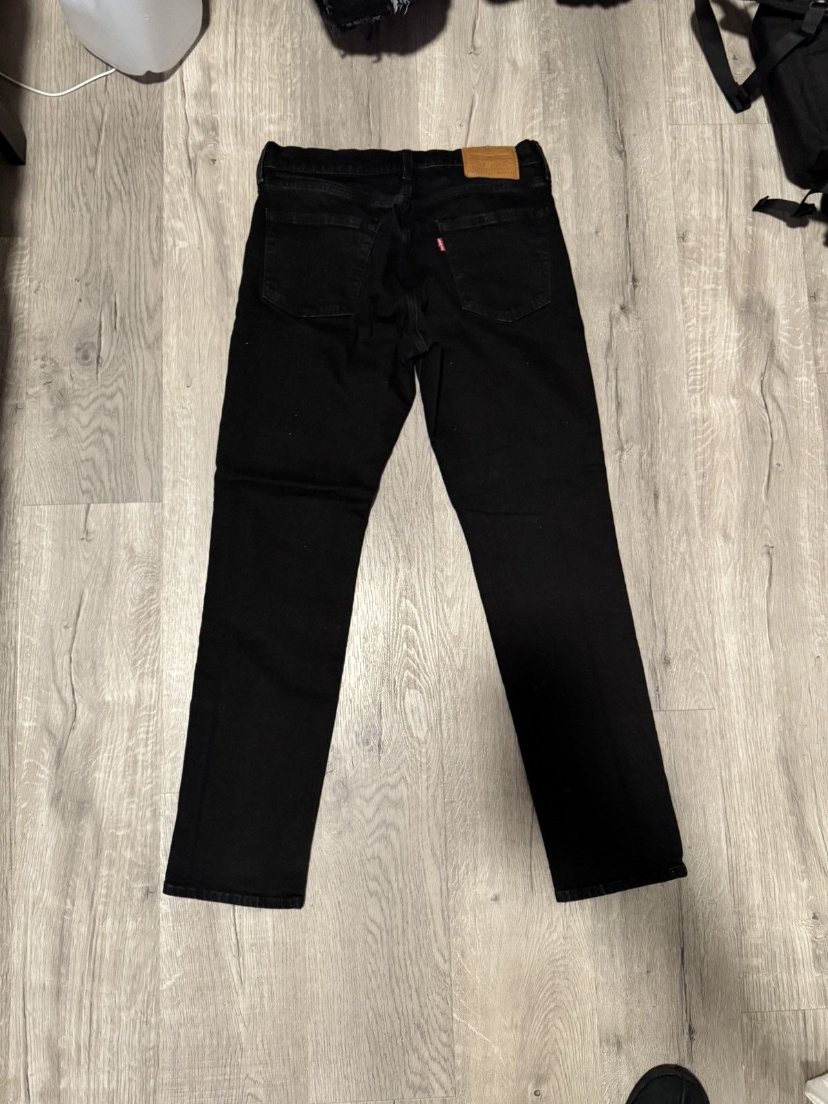 Levi's 511 Levi Straight Black Jeans Size US 34 / EU 50 - 2 Thumbnail