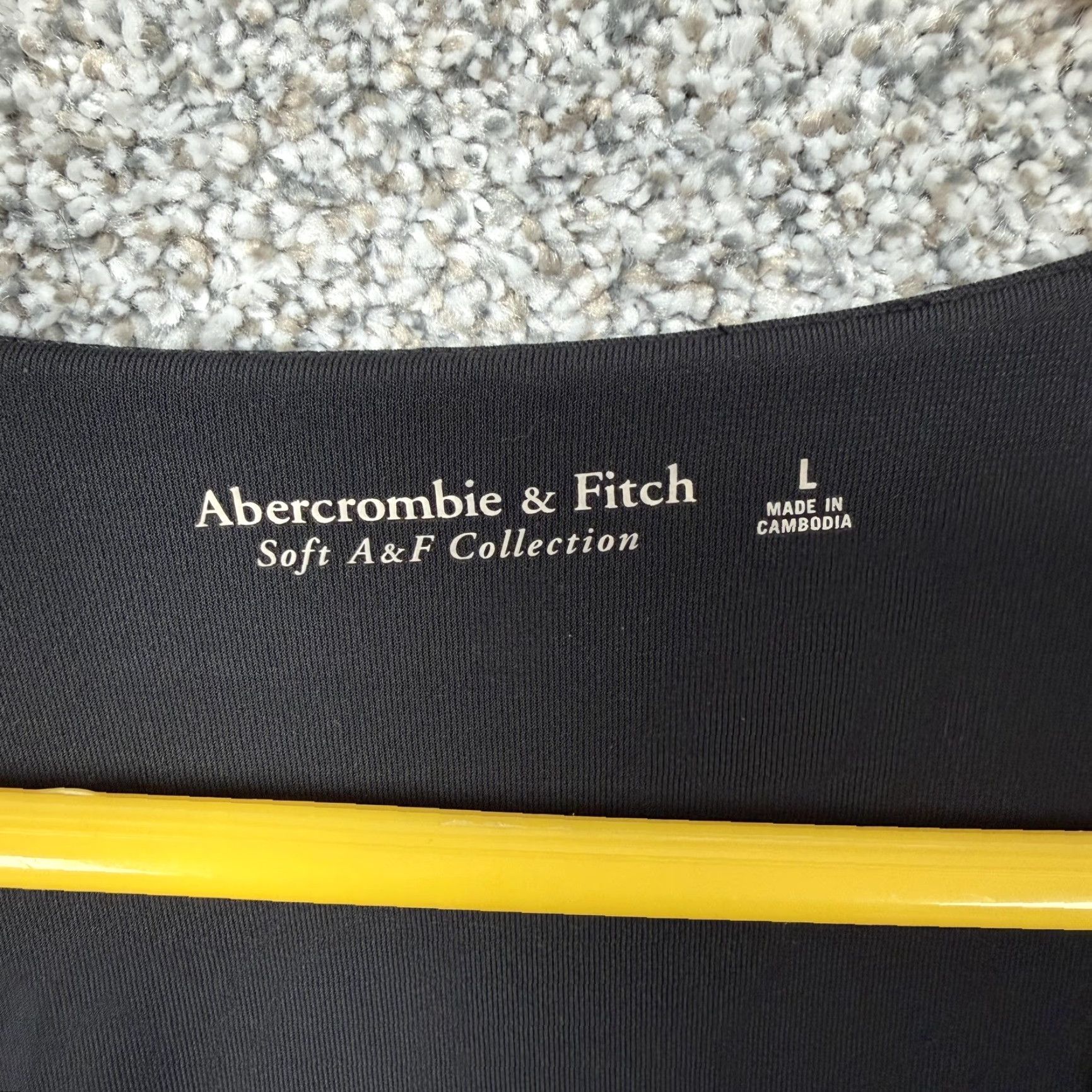 Abercrombie & Fitch Abercrombie & Fitch Bodysuit Womens L Black Draped Wrap Stretch One Piece Size L / US 10 / IT 46 - 4 Thumbnail