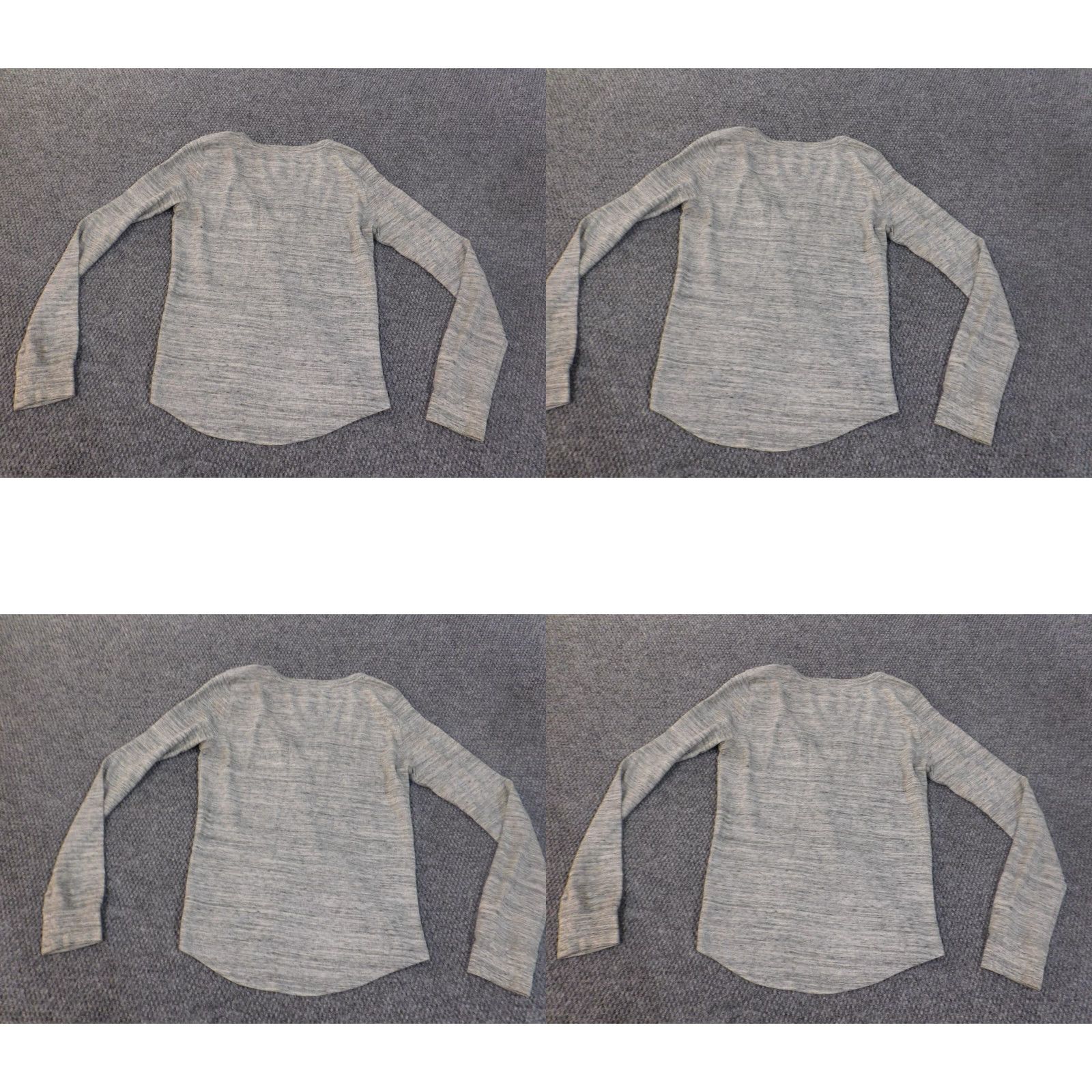 Victoria's Secret Victoria's Secret Pink Shirt Women M Gray Dogs Stretch Cotton Thermal Knit V-Neck Pullover Casual Blouse Basic Regular Active Dogs Theme Mens? (Stop) Size M / US 6-8 / IT 42-44 - 8 Thumbnail