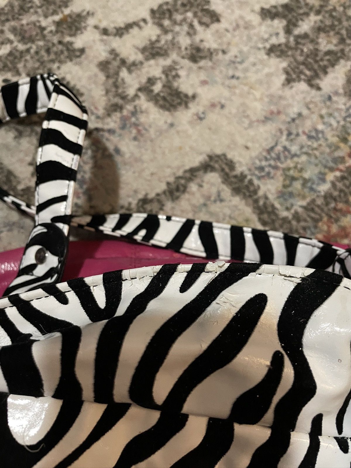 Other Y2K zebra print purse Size ONE SIZE - 10 Thumbnail