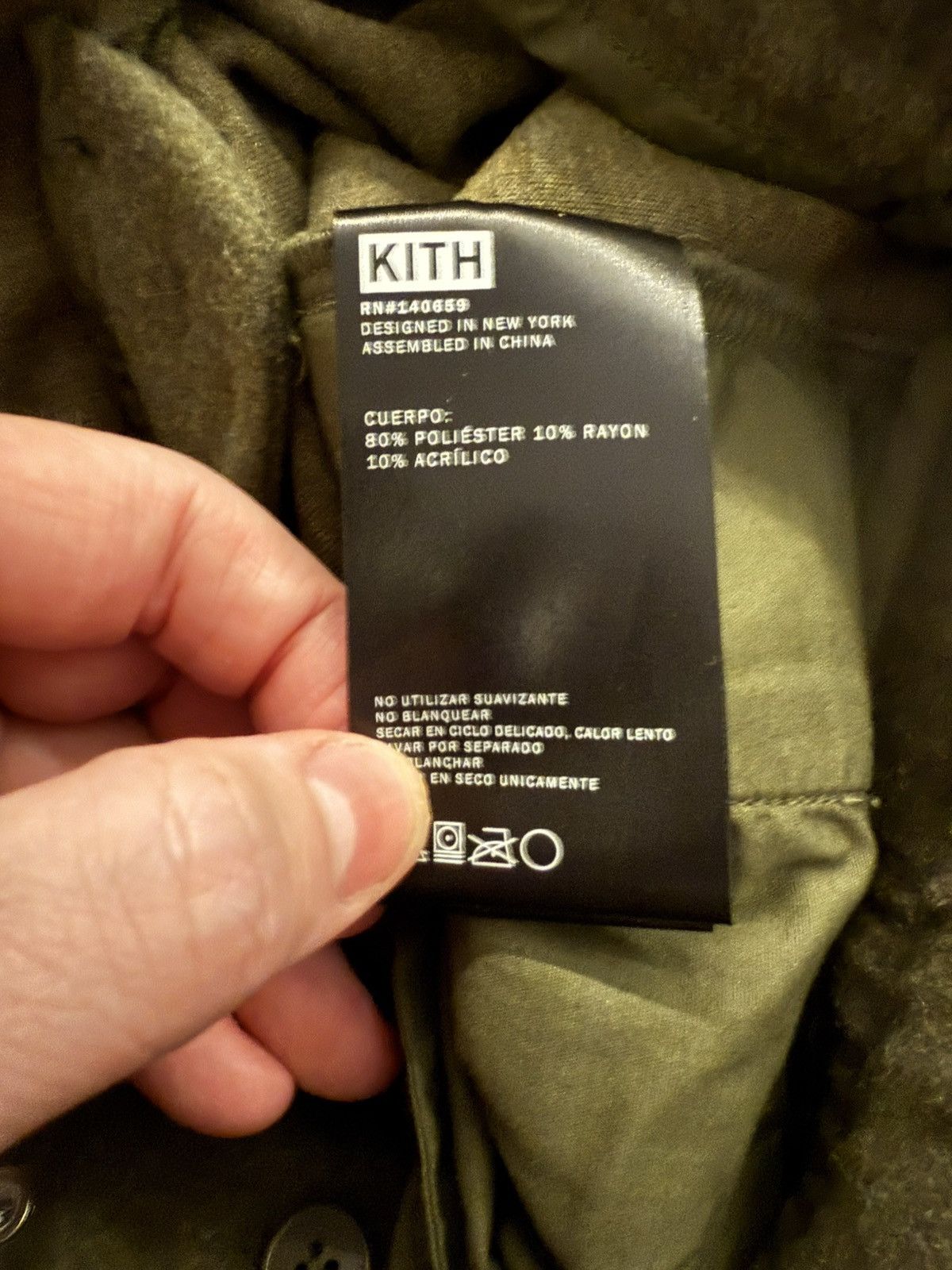 Kith Kith Felted Jersey Lorimer Pant - Green - size XL Size US 36 / EU 52 - 4 Thumbnail