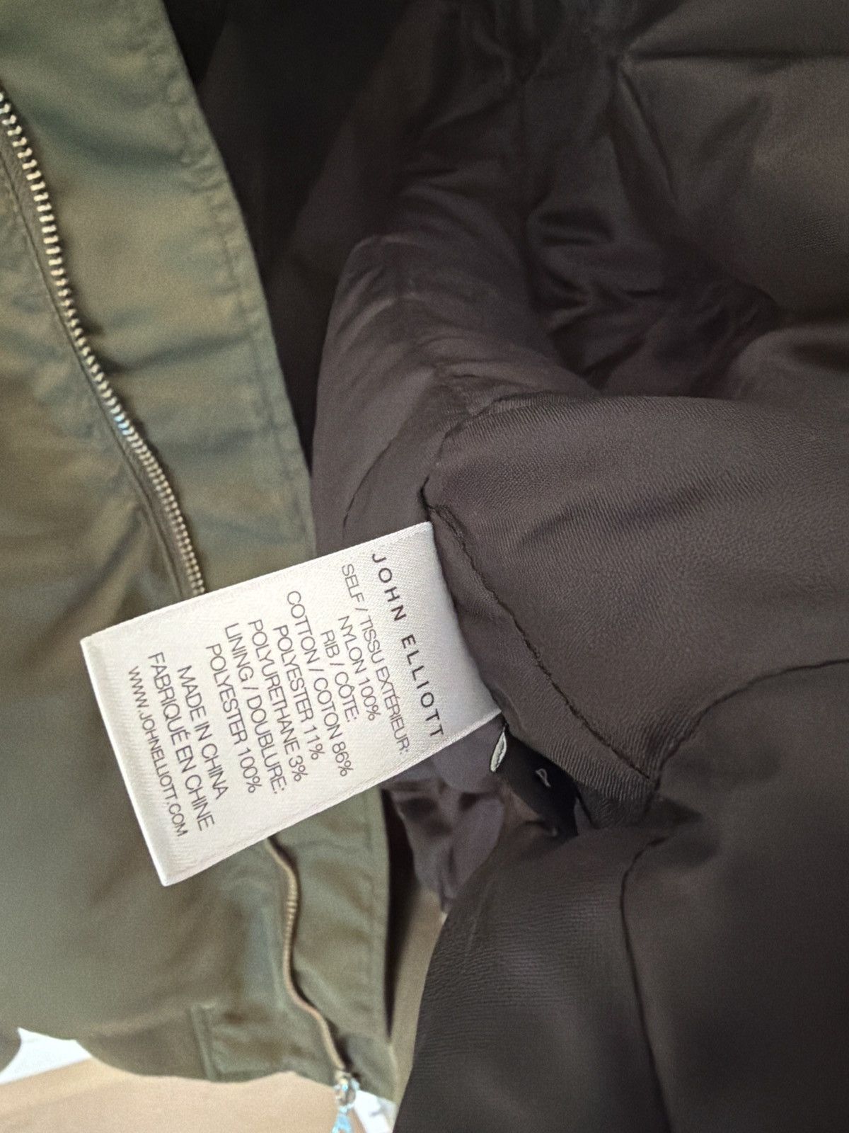 John Elliott John Elliot Olive Bomber Size 4 Size US XL / EU 56 / 4 - 4 Thumbnail