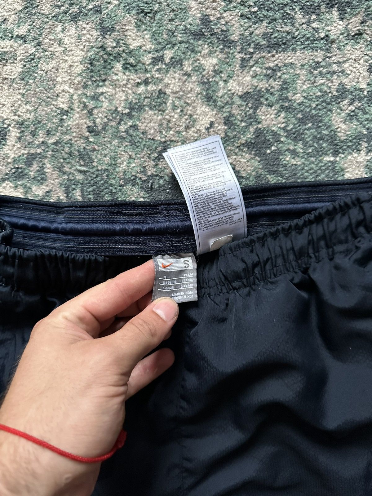 VINTAGE NIKE TN SKEPTA STYLE BAGGY TRACK PANTS Y2K S
