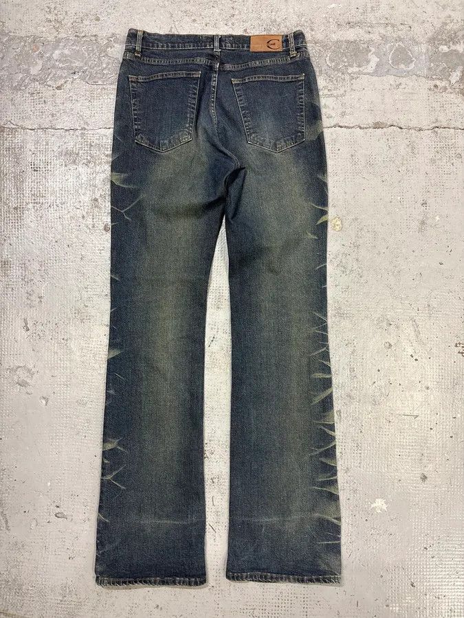Just Cavalli 2000s Cavalli Blue Denim Washed Jeans Size US 32 / EU 48 - 6 Thumbnail
