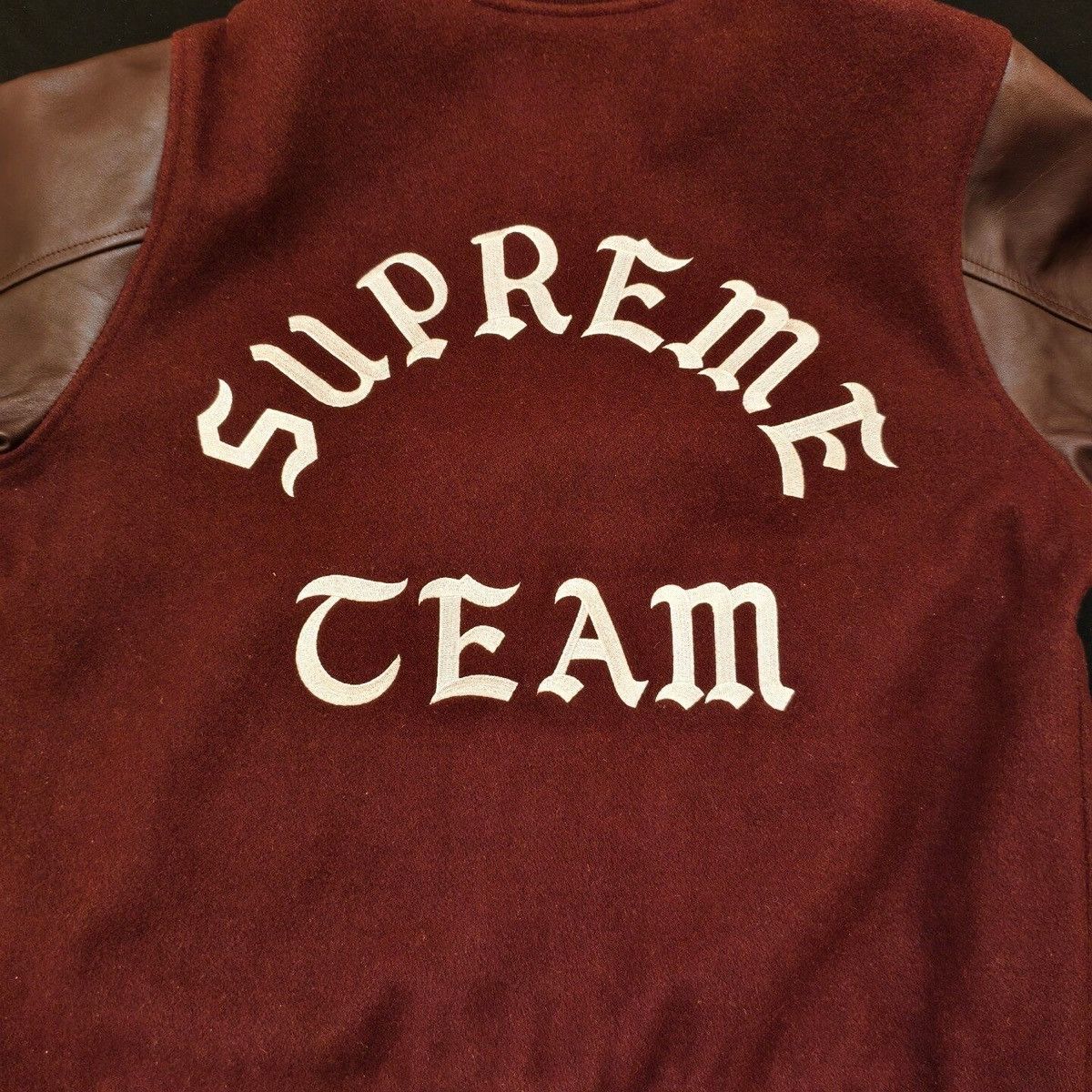 Supreme FW15 Crew Varsity Jacket Size US M / EU 48-50 / 2 - 2 Thumbnail