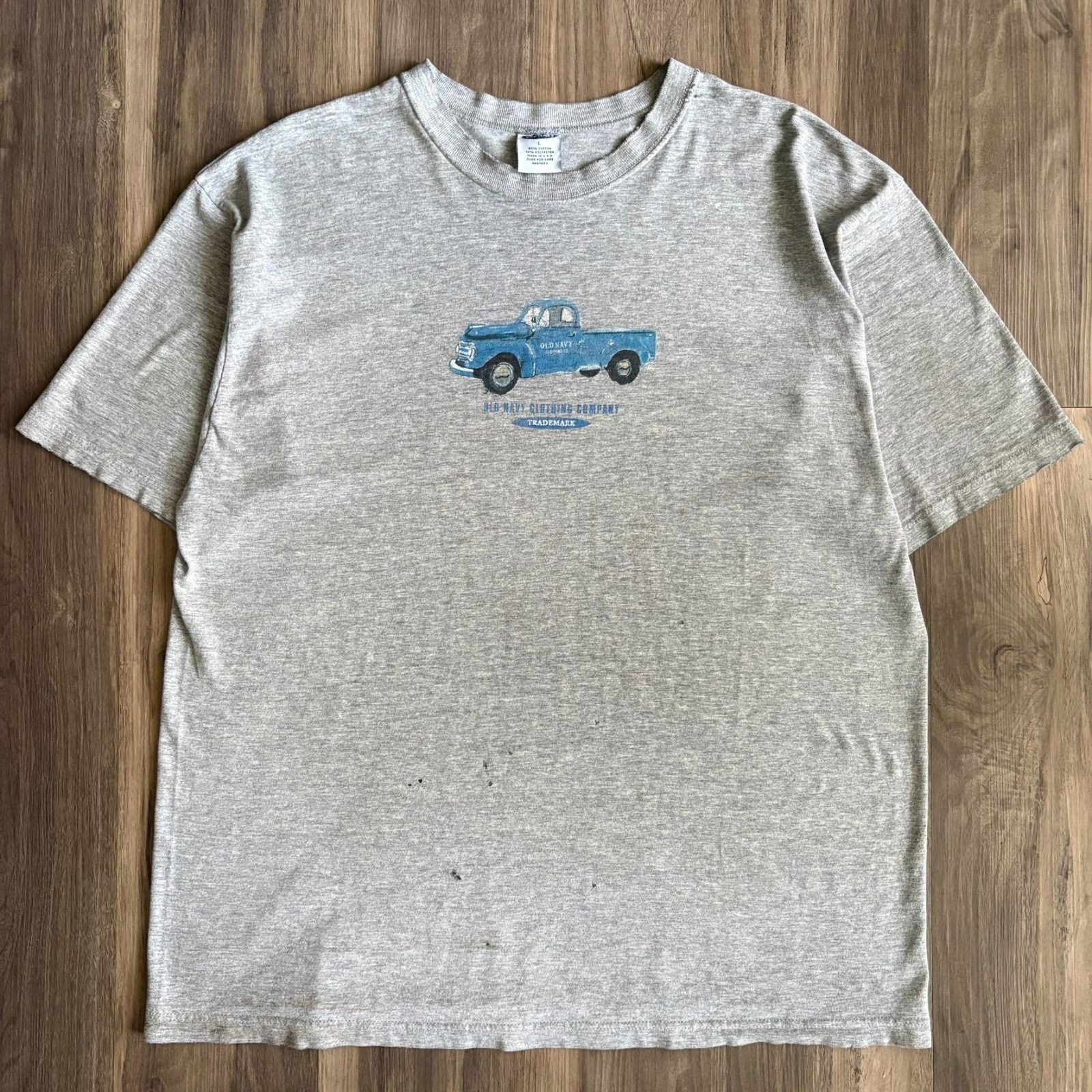 Old Navy × Vintage Vintage Old Navy T-Shirt Men's Size L Distressed Thrashed Size US L / EU 52-54 / 3 - 4 Thumbnail