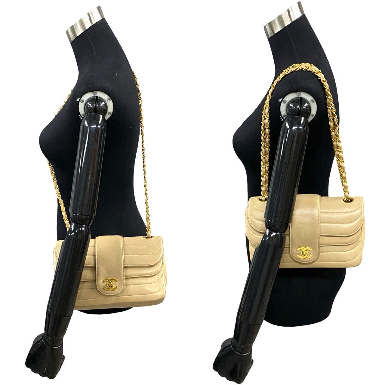 Chanel Chanel Shoulder Bag Neutrals Leather Size ONE SIZE - 1 Thumbnail