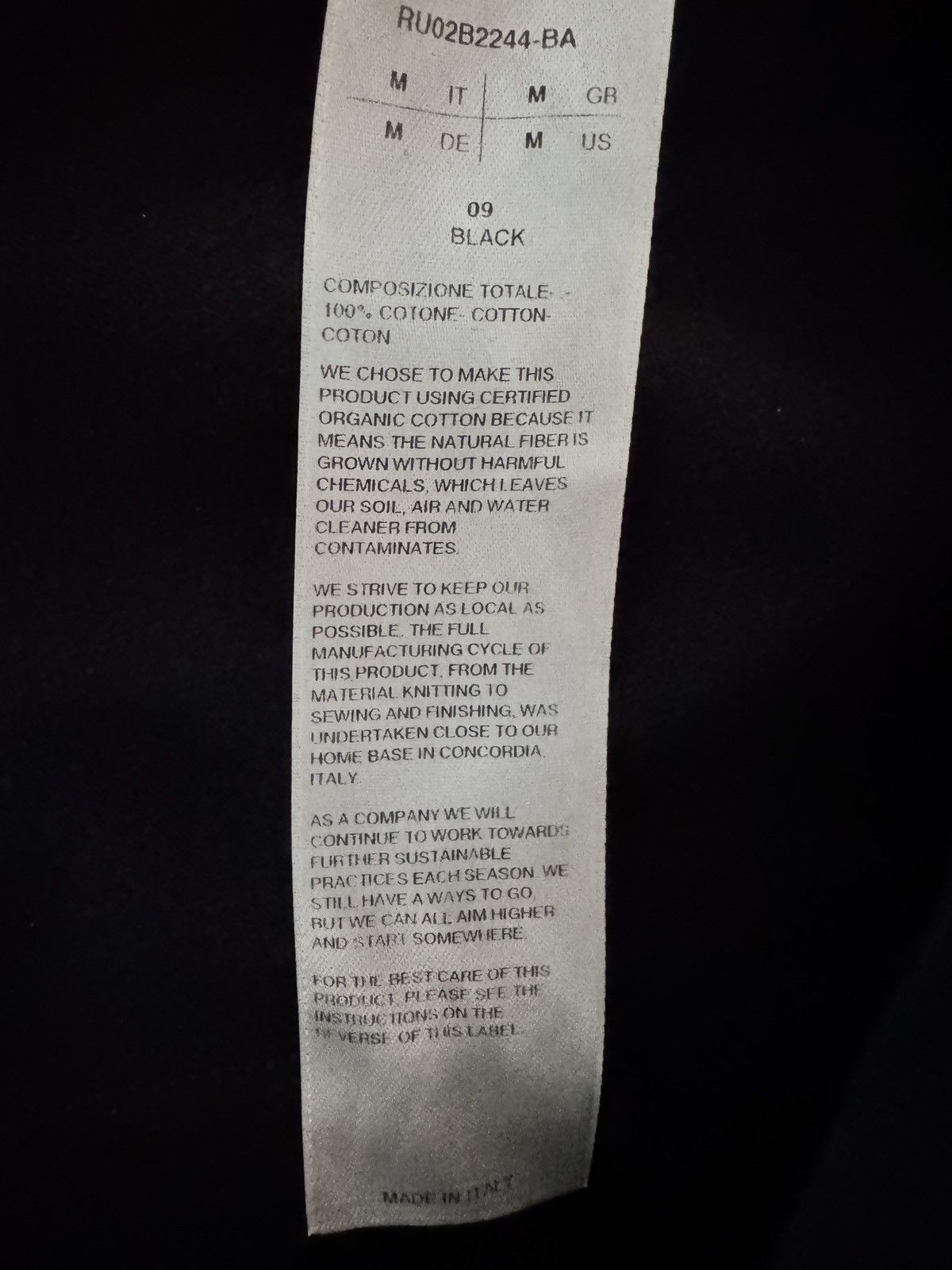Rick Owens Oversize splint tee in thick cotton Size US M / EU 48-50 / 2 - 10 Thumbnail
