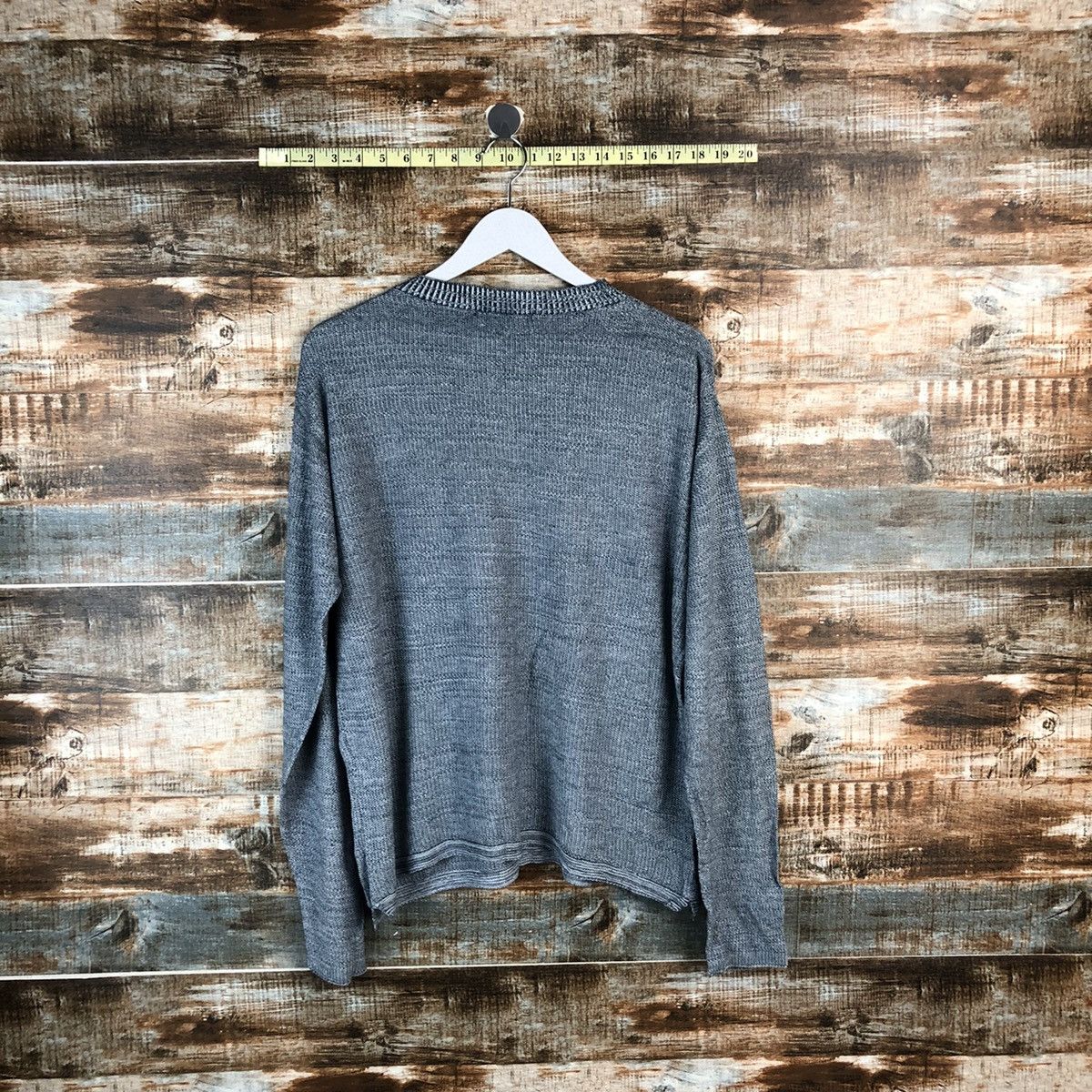 Homespun Knitwear × Japanese Brand × Journal Standard Relume journal standard Grey Knitwear #A2223 Size US M / EU 48-50 / 2 - 12 Thumbnail