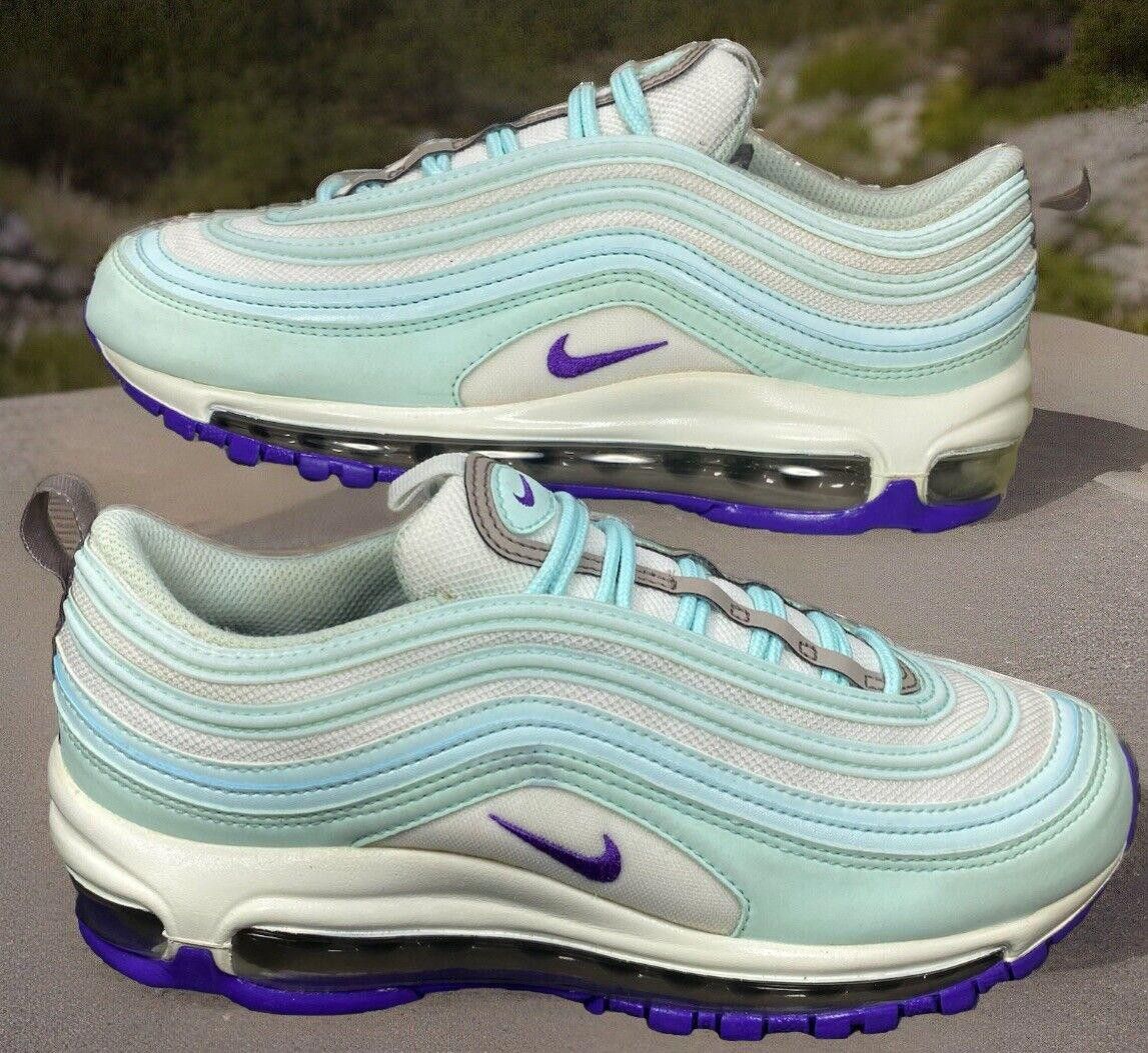 image of Us 8- Nike Air Max 97 “Teal Tint” Women’S Runners Shoes in White, Women's